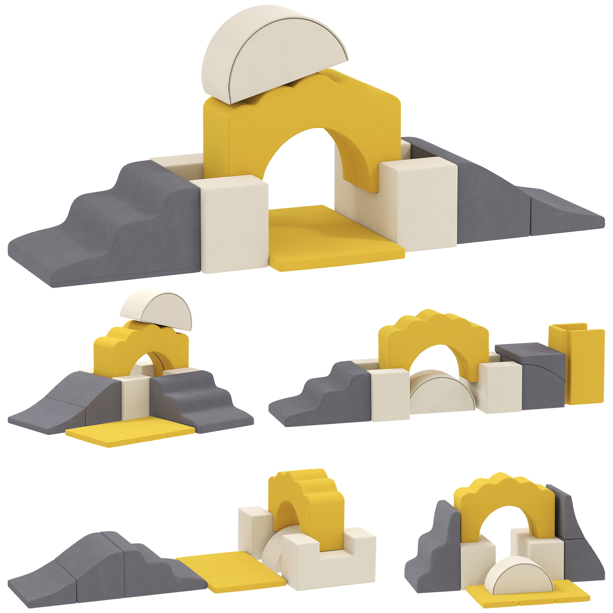 Ensemble de jeux mous pour enfants Velours, AIYAPLAY