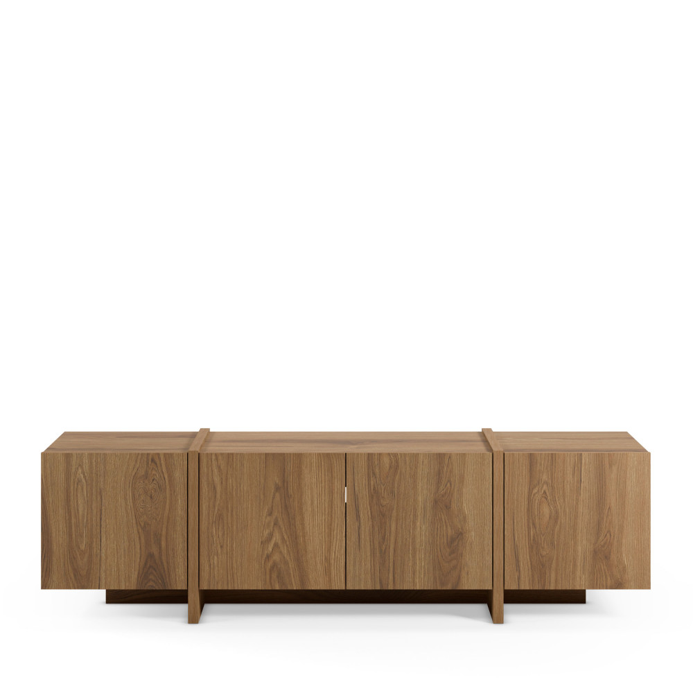 Meuble TV 4 portes en bois 180cm- NICOLE, DRAWER