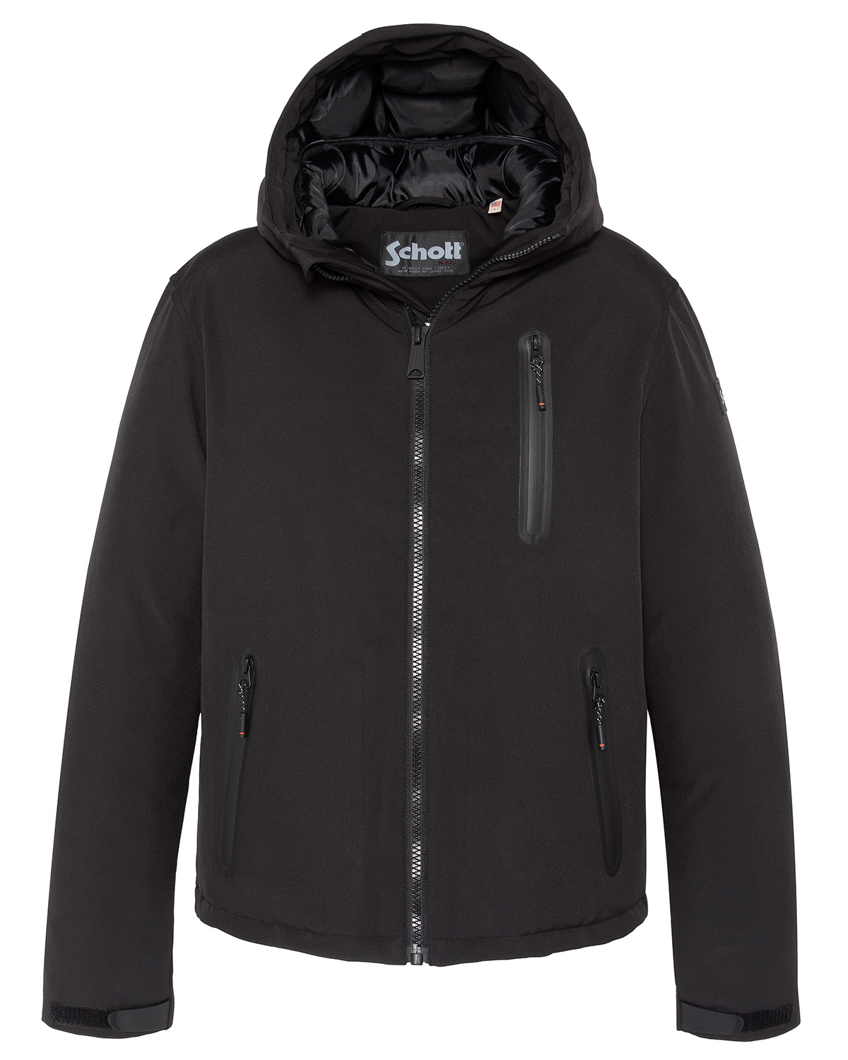 Parka technique à capuche, SCHOTT
