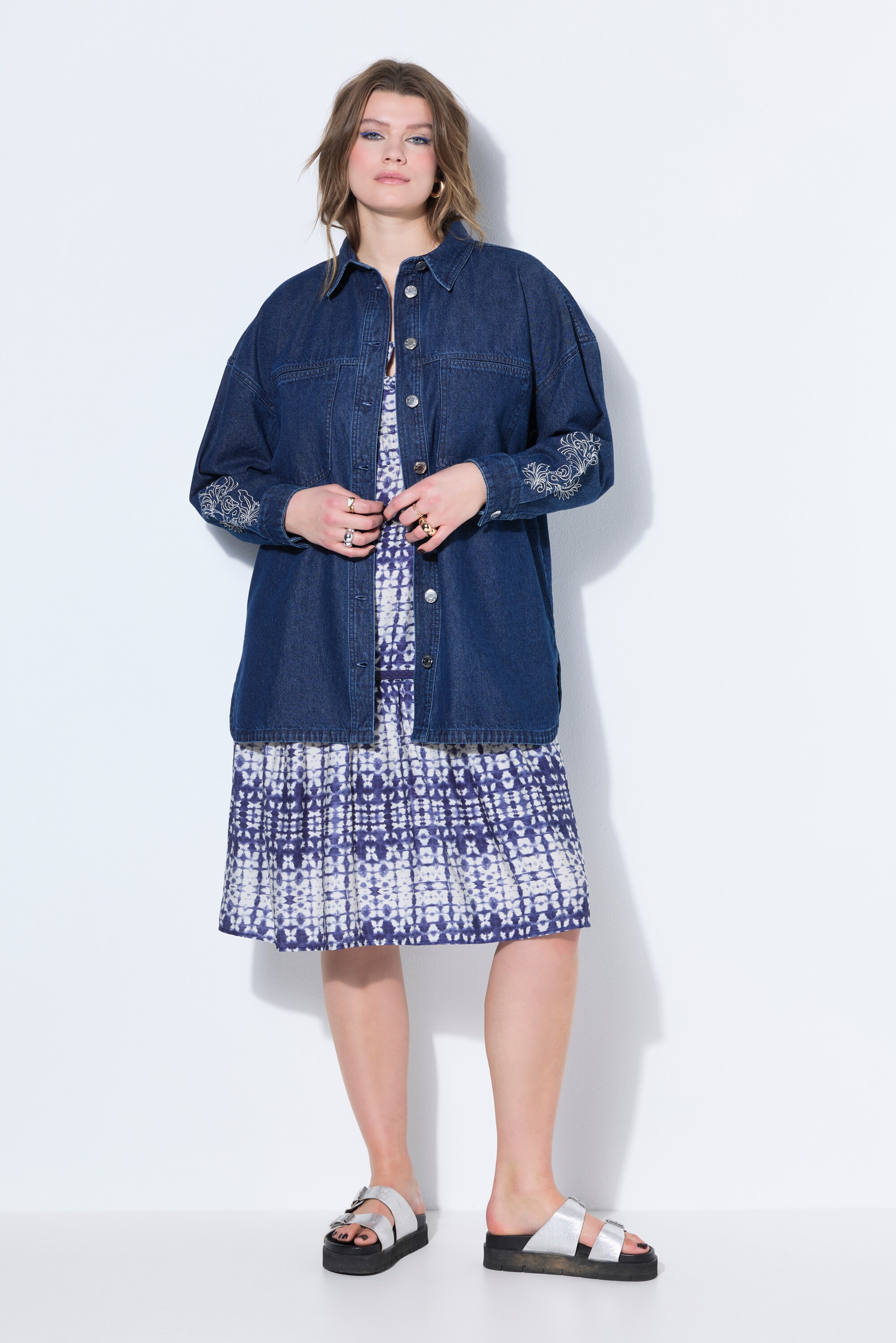 Chemise en jean, coupe oversize, STUDIO UNTOLD