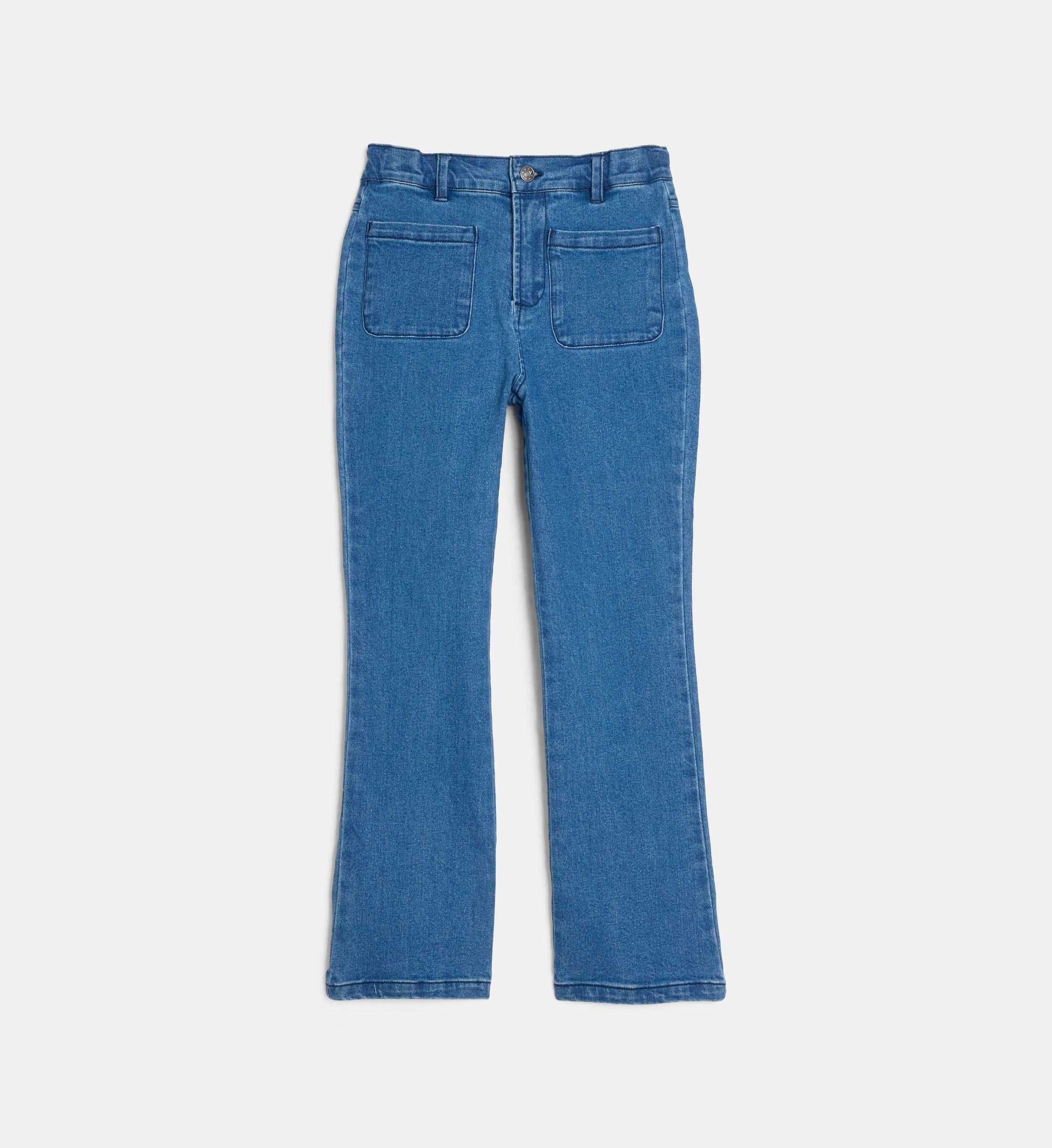 Jean droit lachel coton denim stretch, CADET ROUSSELLE