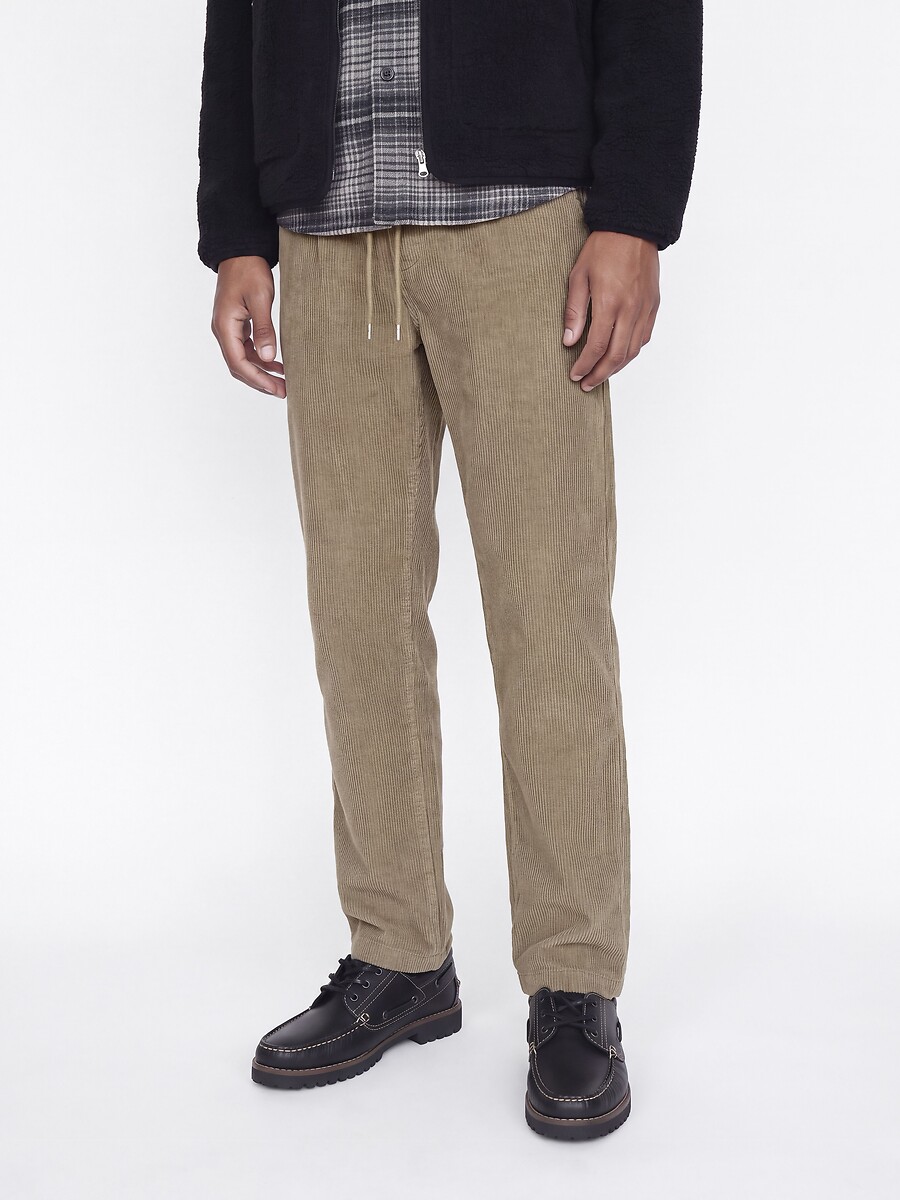 Fluwelen broek met aantrekkoord, JACK & JONES