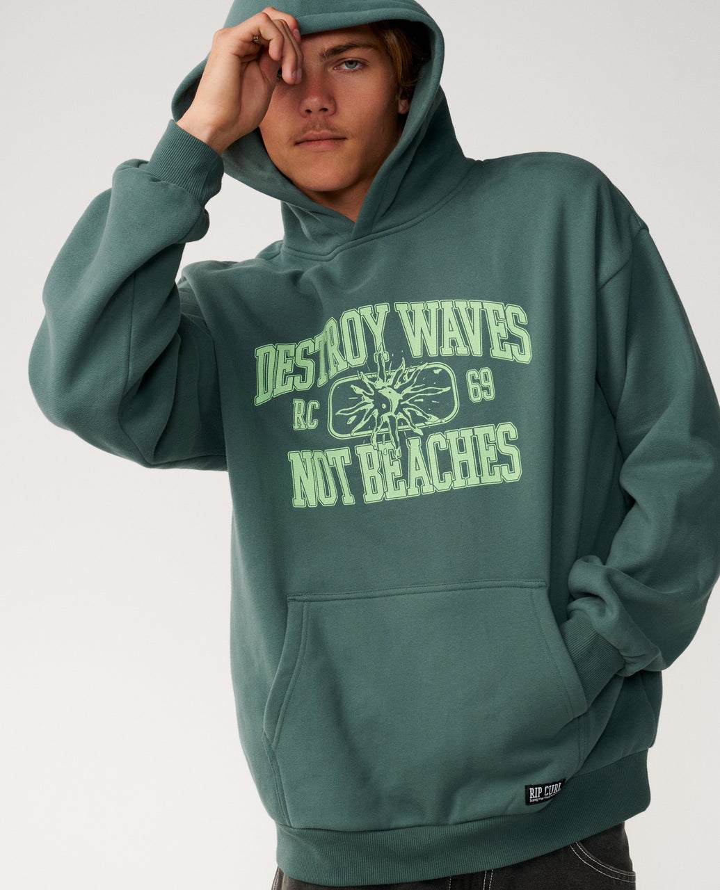 Sweat à capuche Disorder, RIP CURL