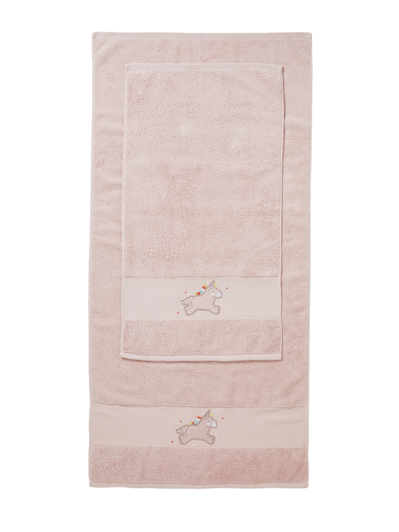 Serviette de bain Licorne, VERTBAUDET