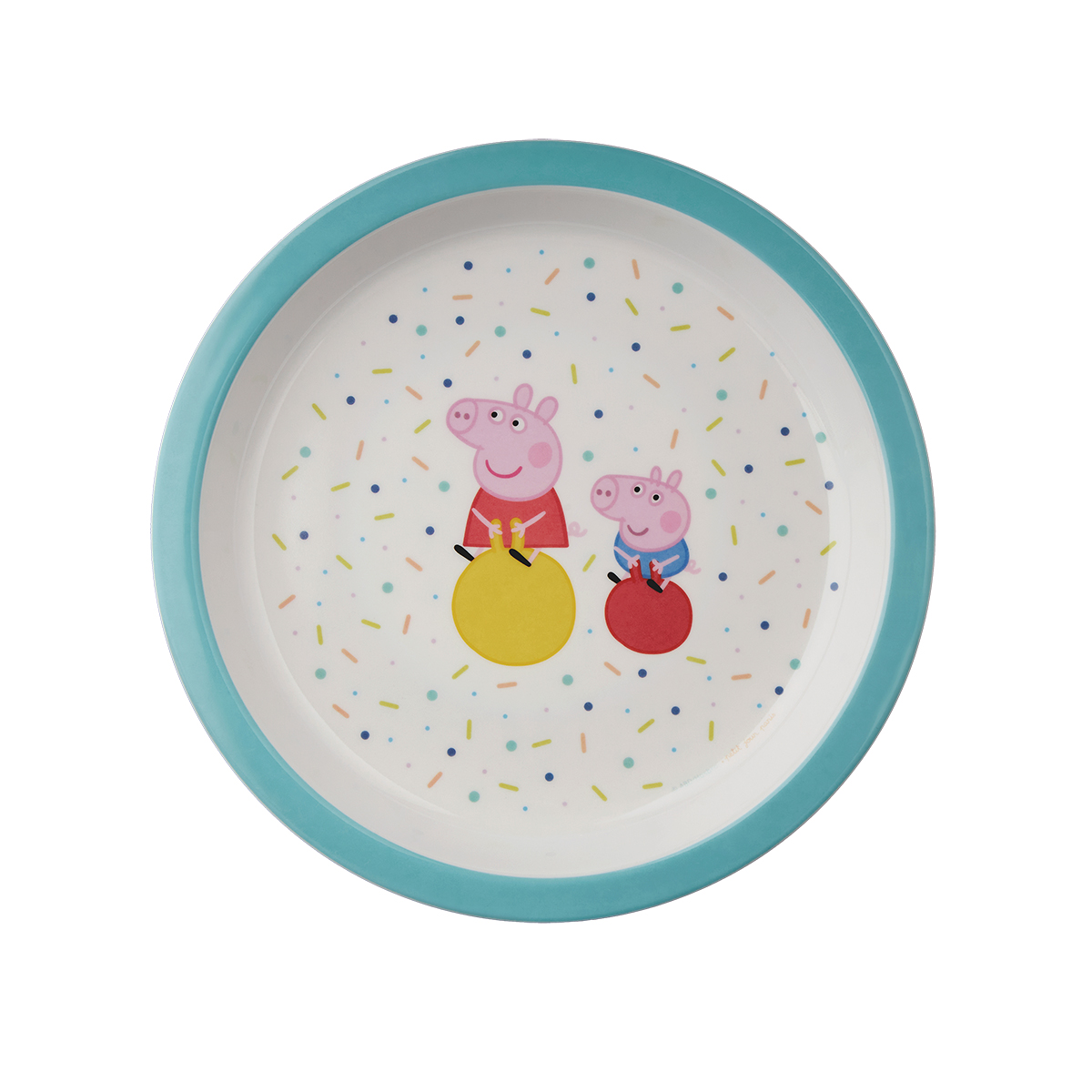 Assiette bébé PEPPA PIG, PETIT JOUR