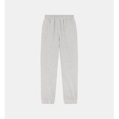 Pantalon de jogging kimmy coton biologique molleton gris chin