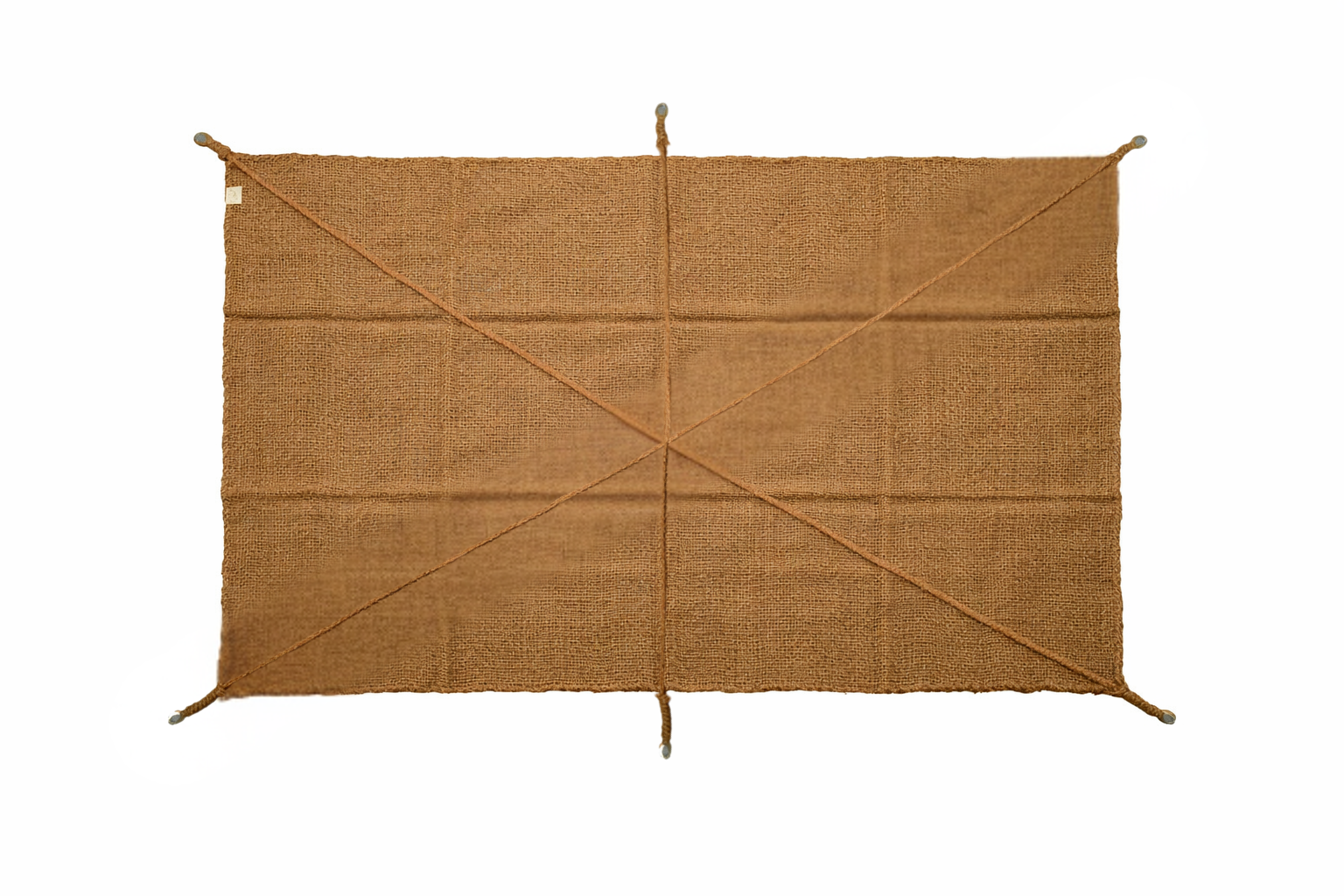 Voile d'ombrage à suspendre en fibre de coco 3x4m, WANDA COLLECTION