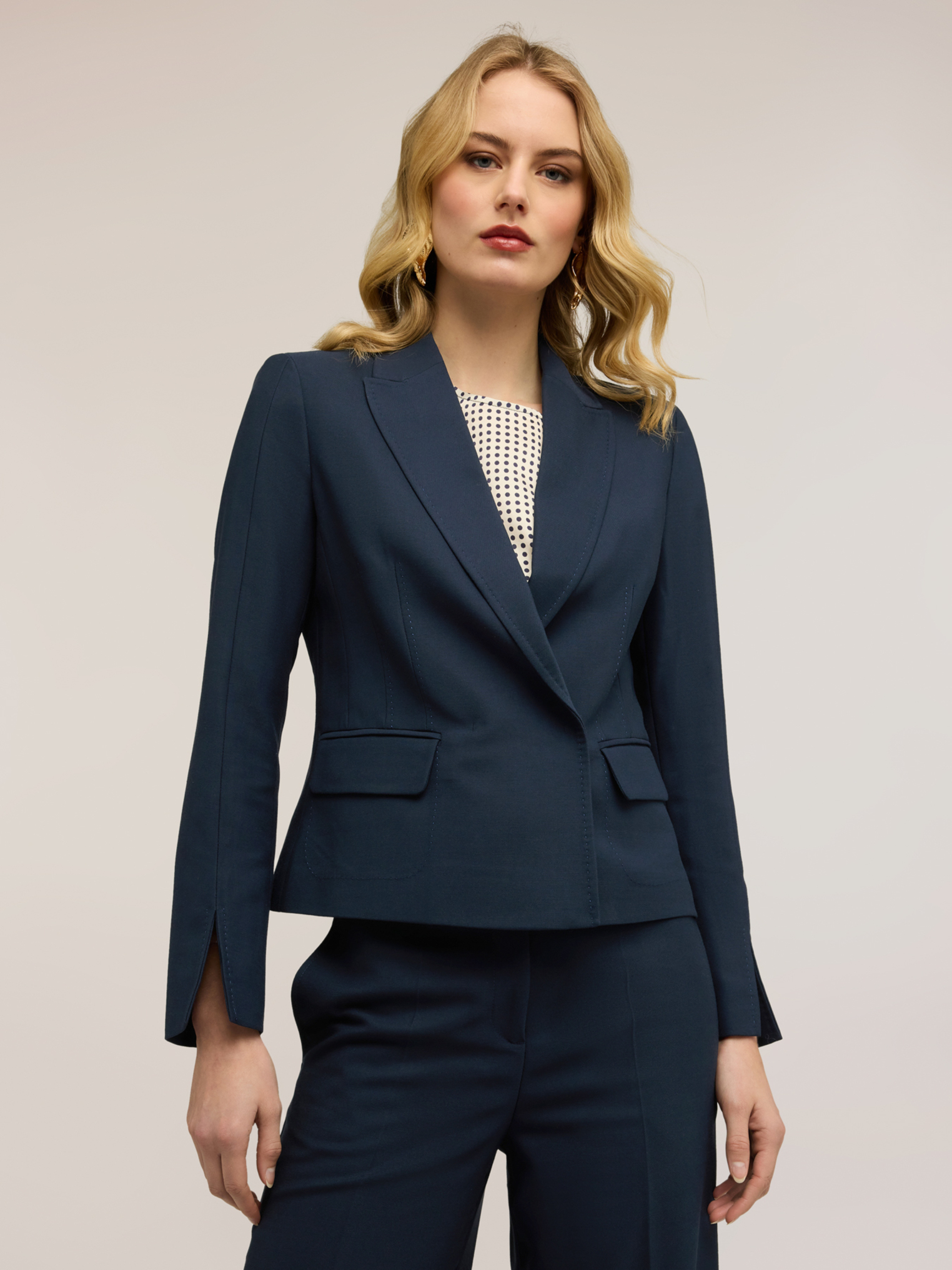 Blazer avec fente au bas de la manche, MOTIVI