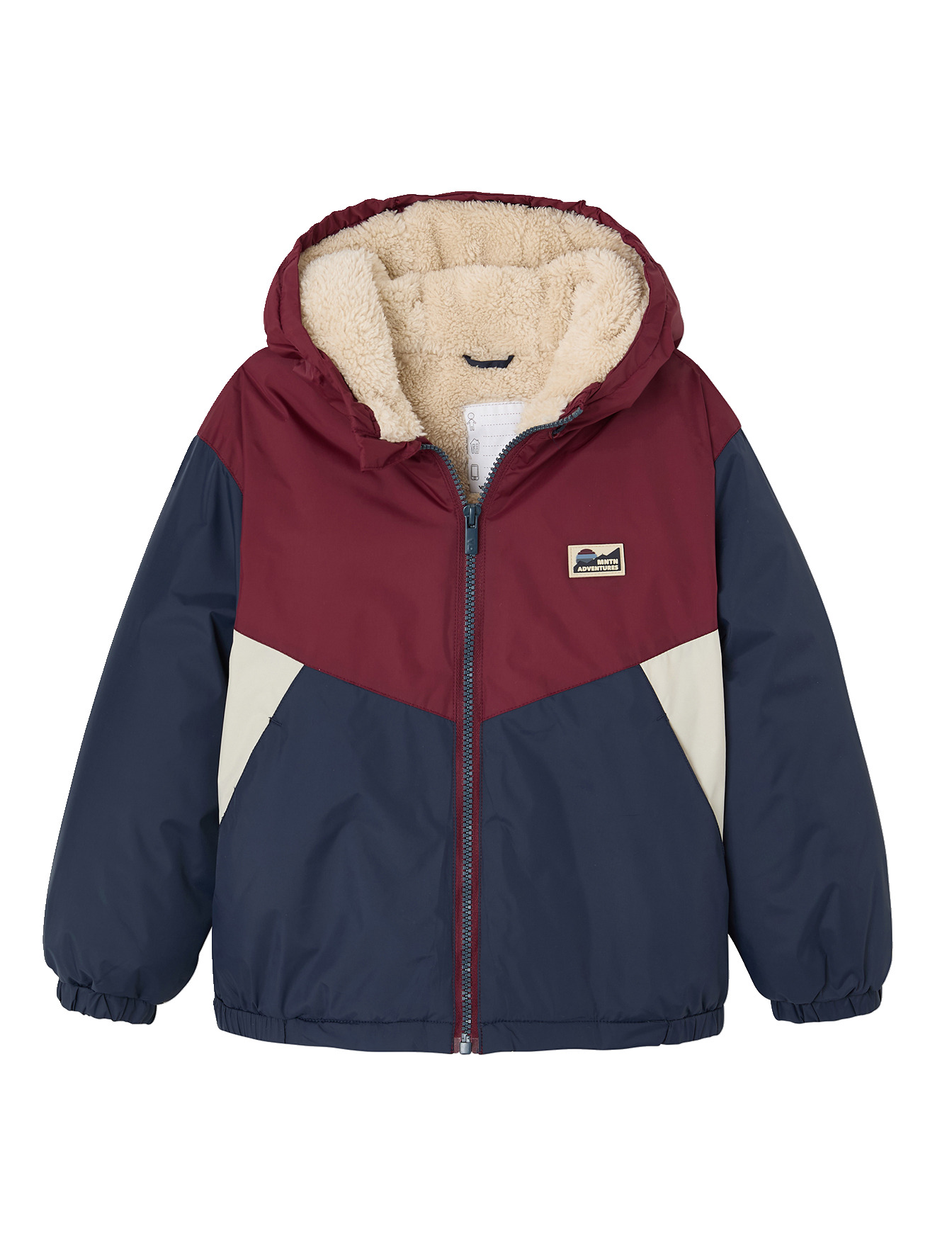 Blouson à capuche, VERTBAUDET