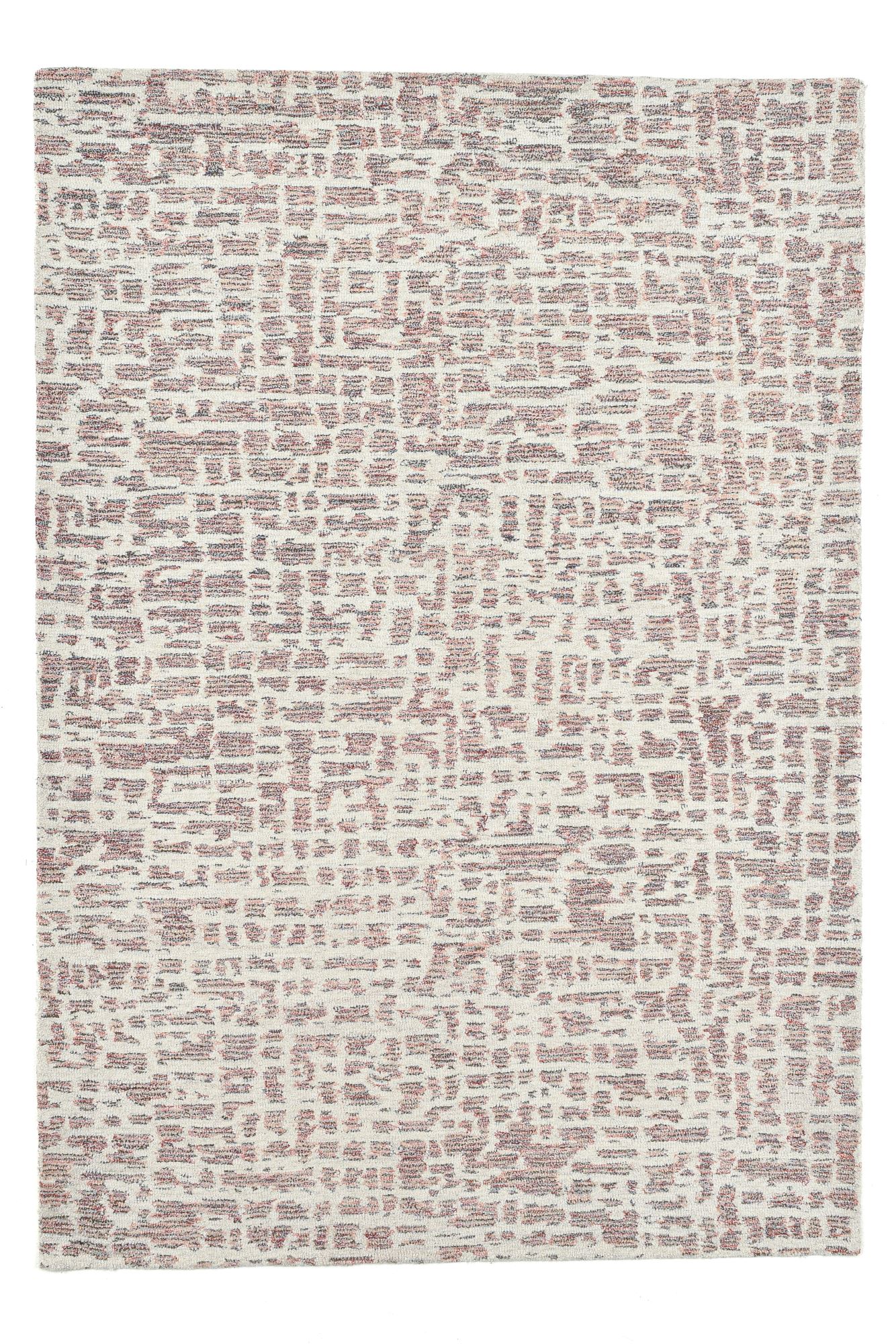 Tapis tufté main en laine vierge et viscose, THEKO
