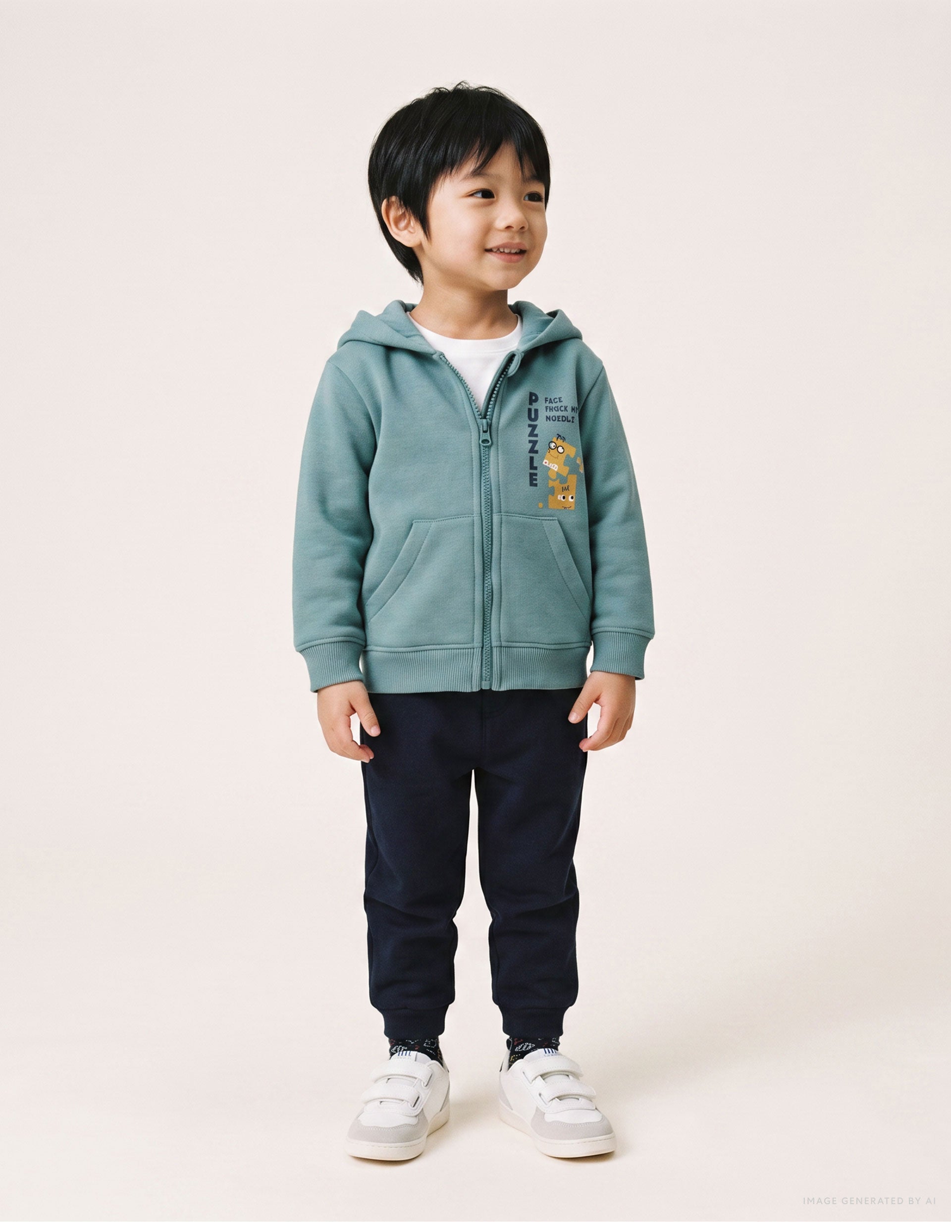 Ensemble de jogging en coton peigné avec imprimé, ZIPPY