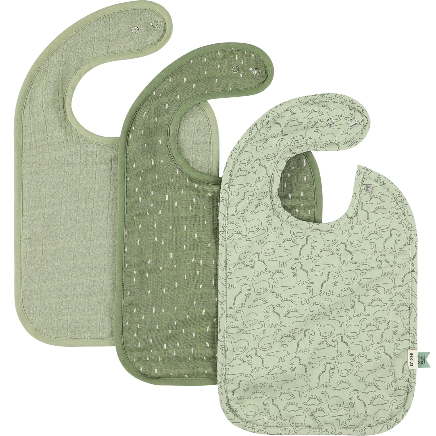 Lot de 3 bavoirs, TRIXIE