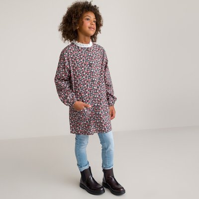 Floral Print Cotton Smock LA REDOUTE COLLECTIONS