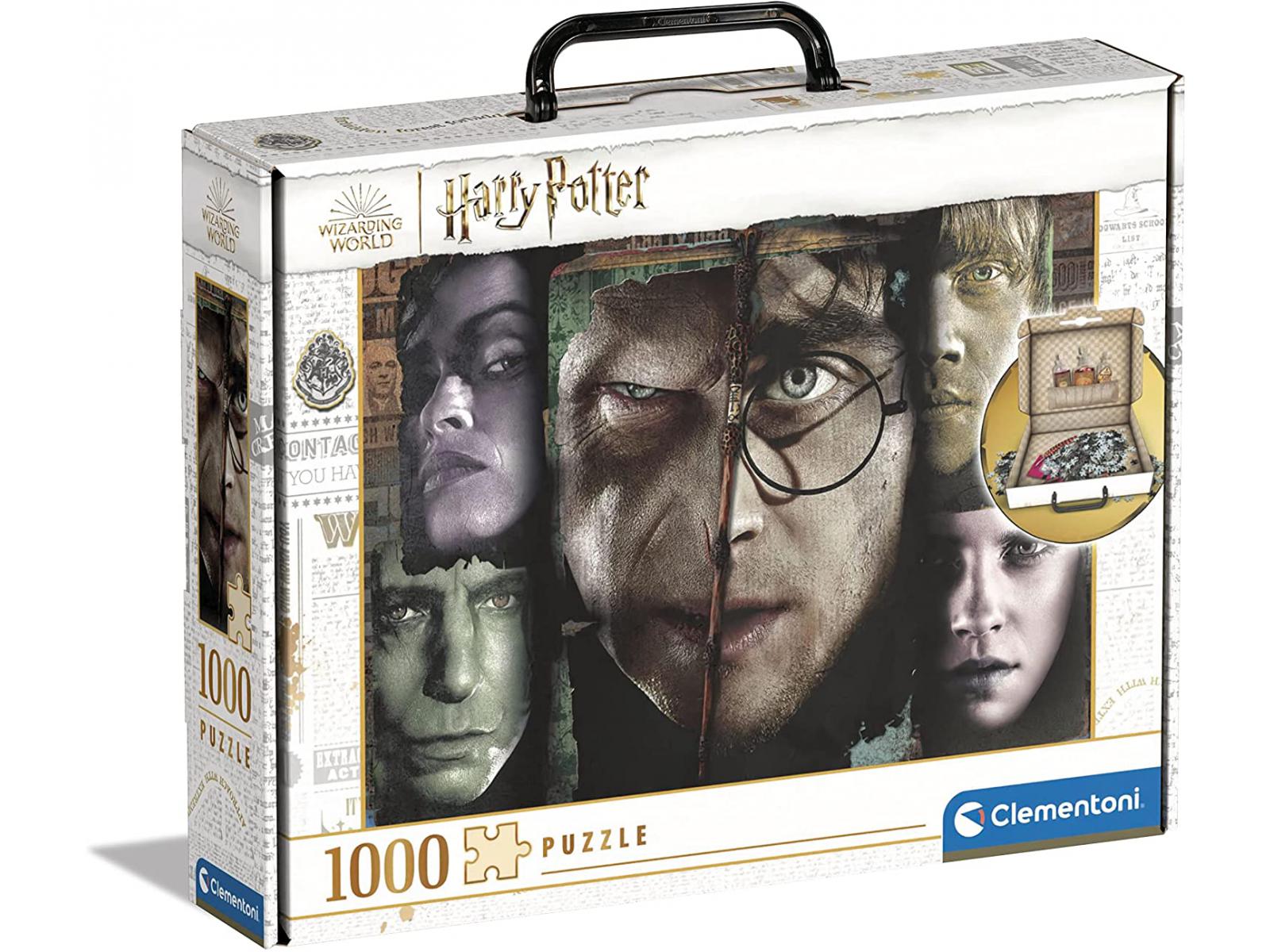Harry Potter - Valisette 1000 pièces, CLEMENTONI