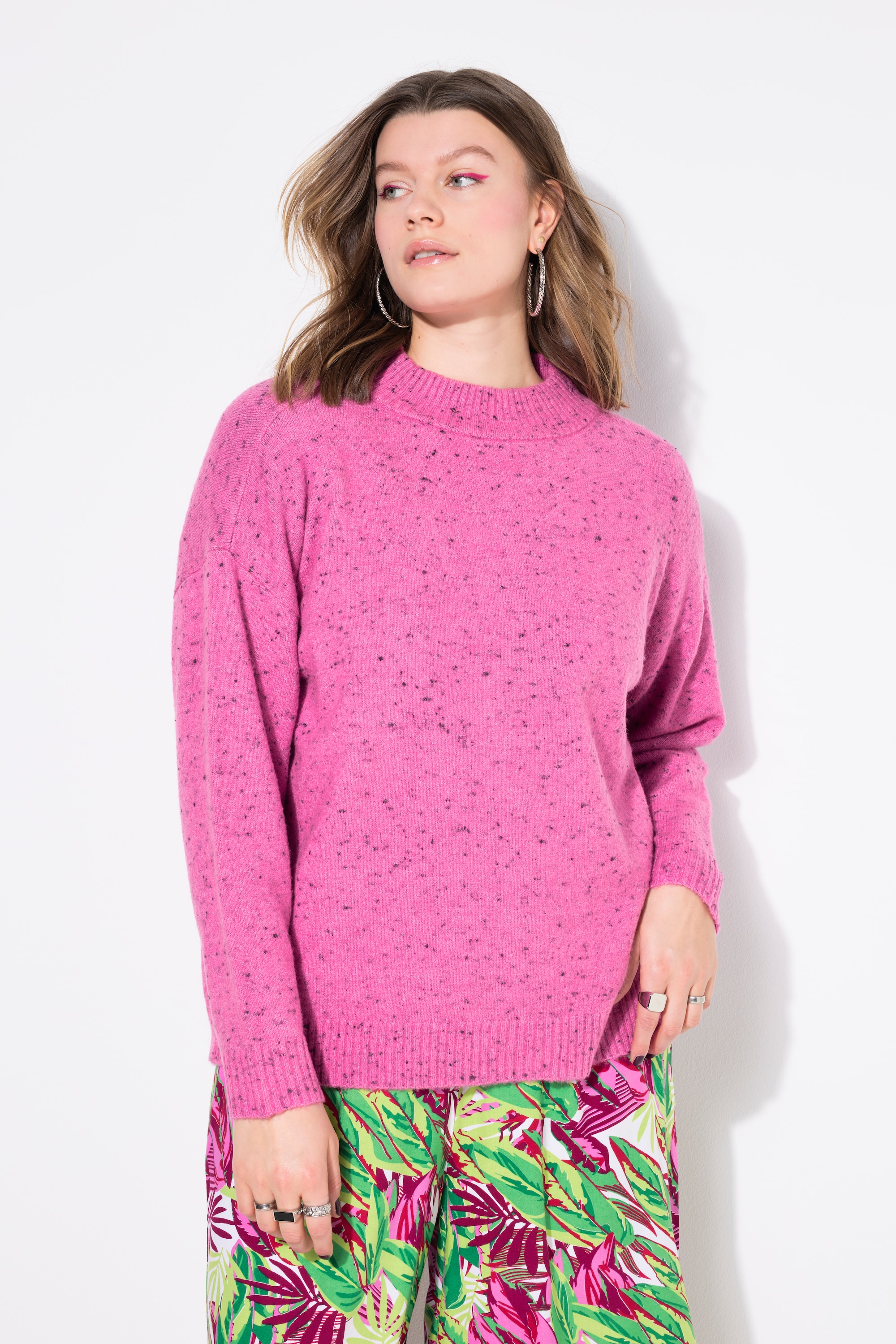 Pull oversize, maille chinée, STUDIO UNTOLD