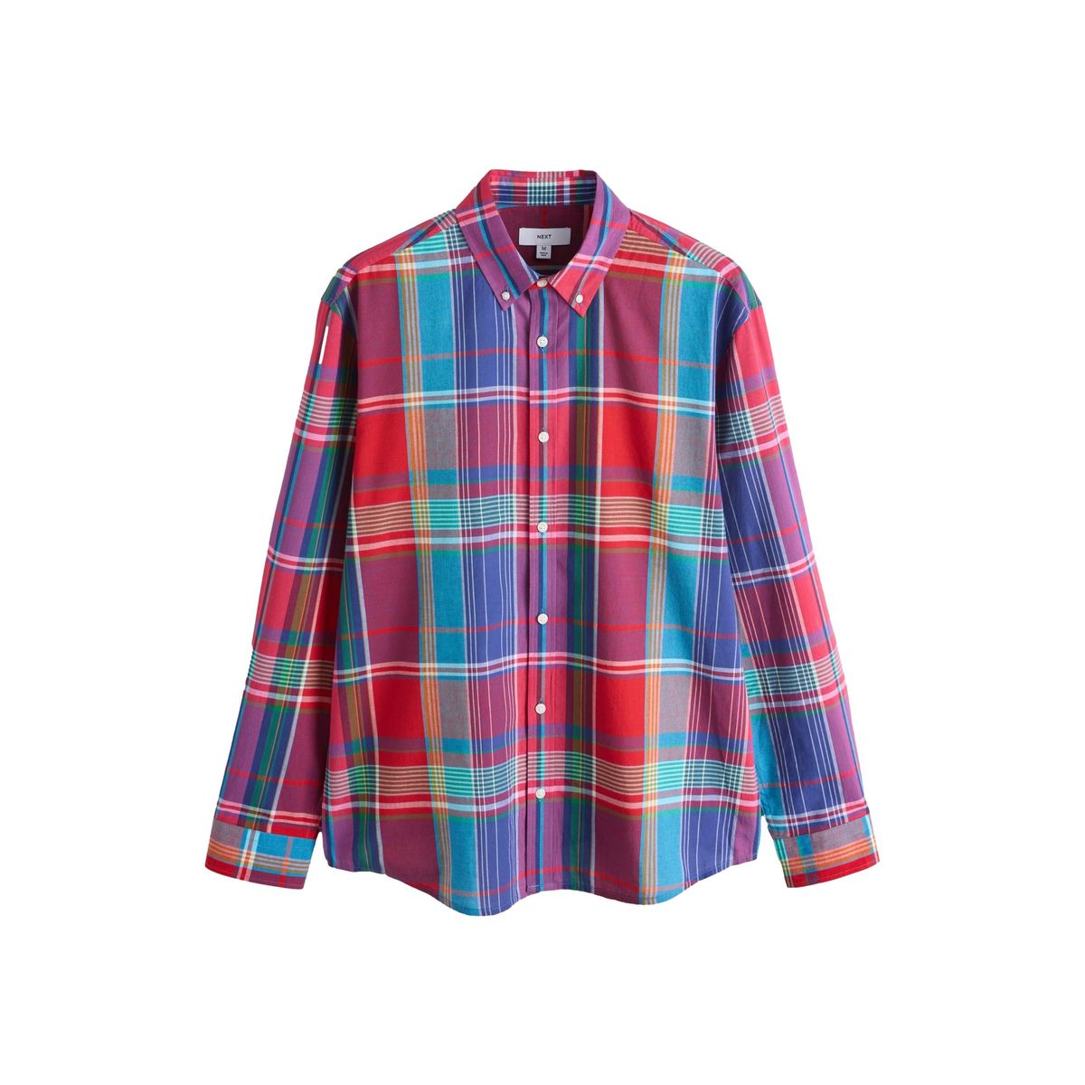 Chemise à manches longues et carreaux madras, NEXT