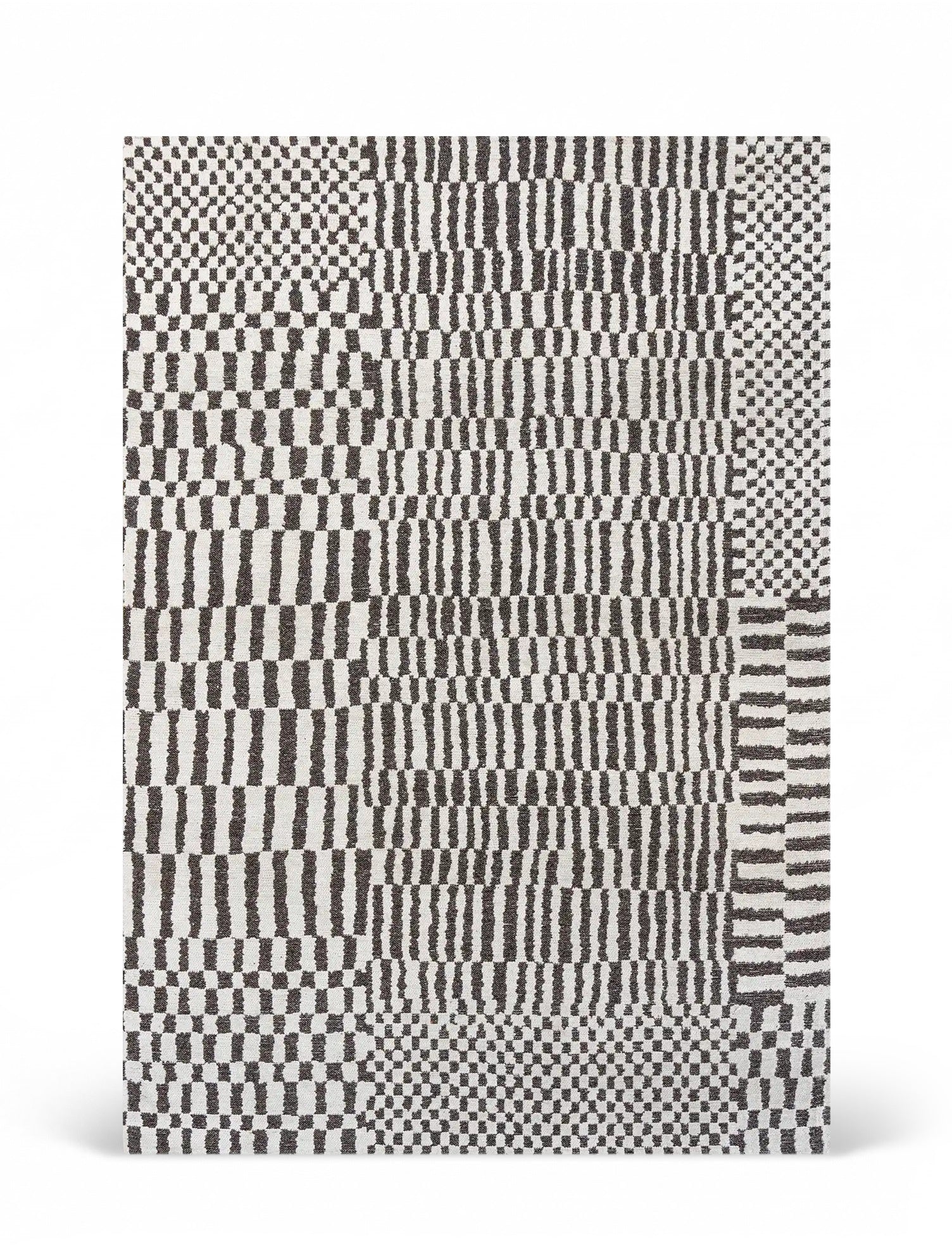 Tapis tissé plat moderne STRUCTURES, NOVATREND