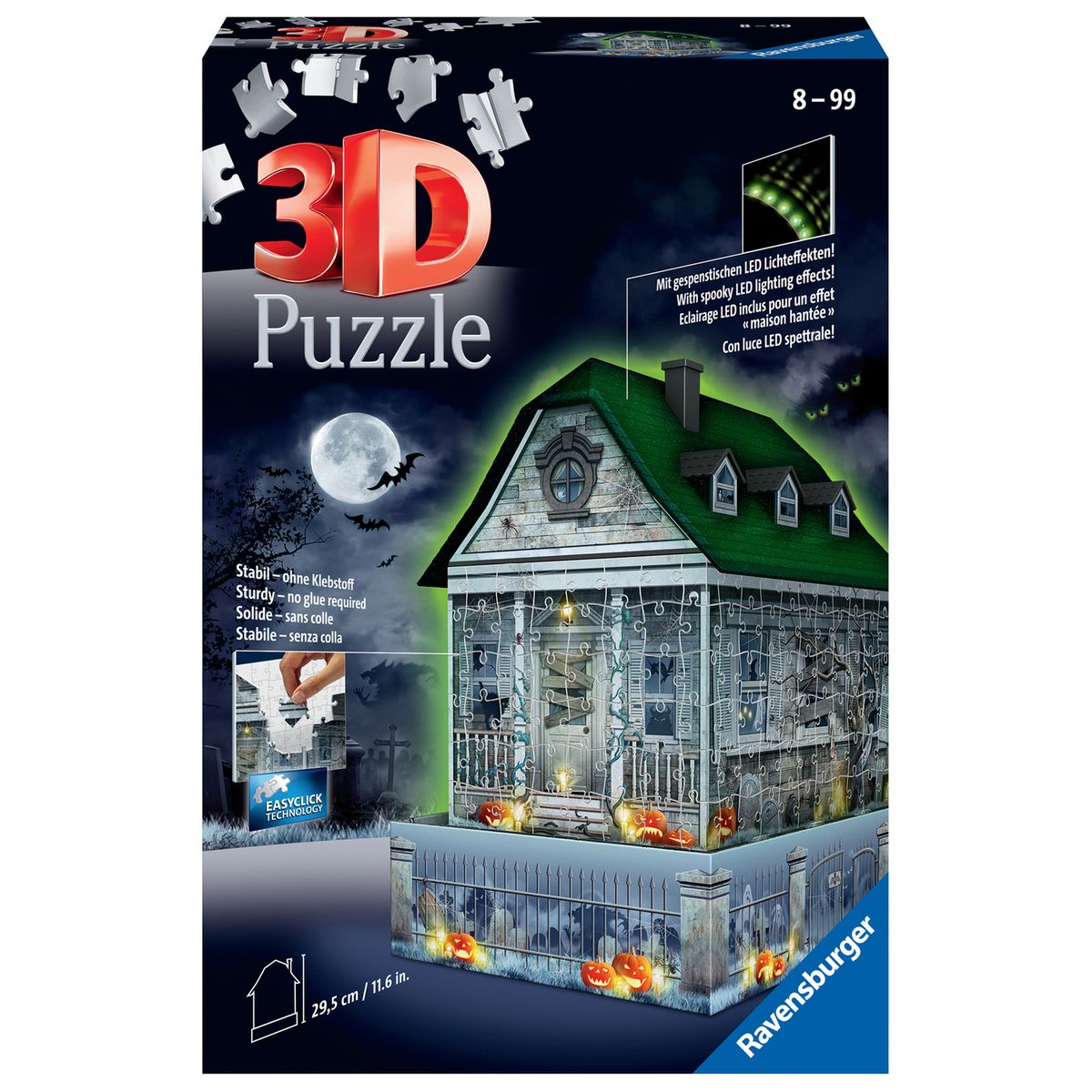 8€49 sur Puzzle 3D en bois animal pour adultes et enfants 28_