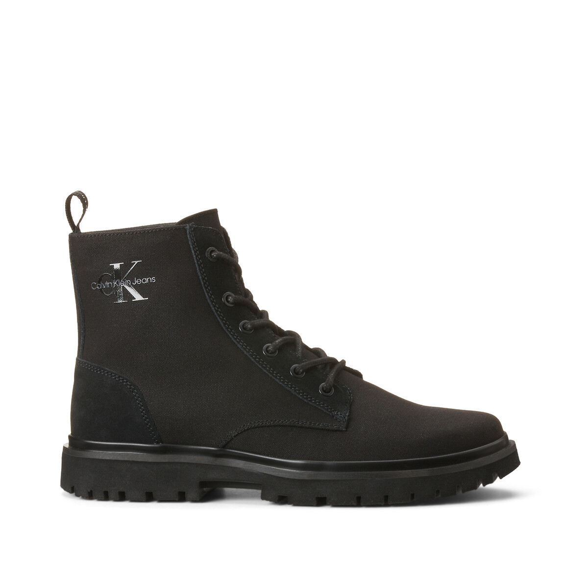 Black canvas 2025 timberland boots
