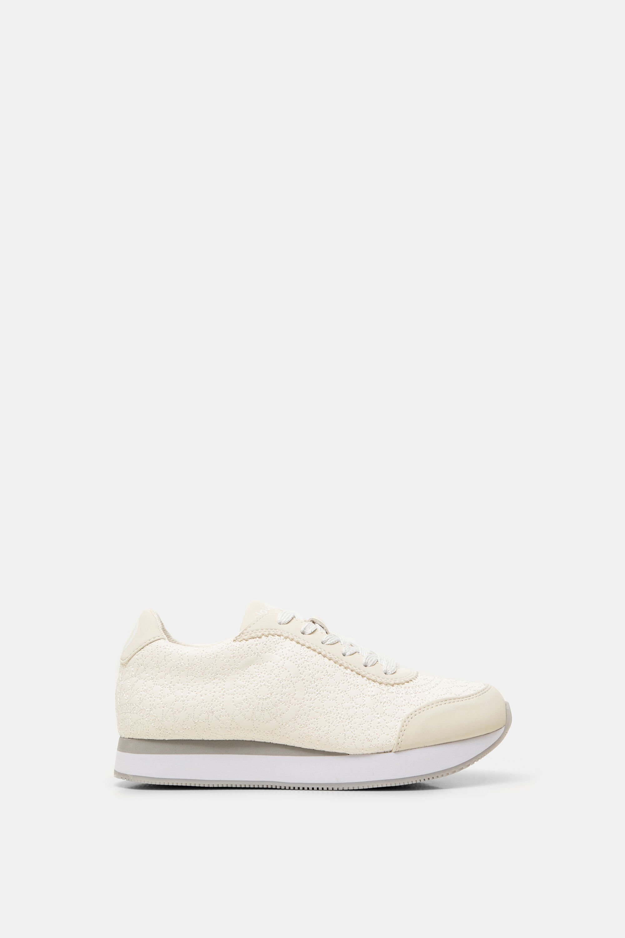 Sneaker Effet Cuir Mandalas, DESIGUAL
