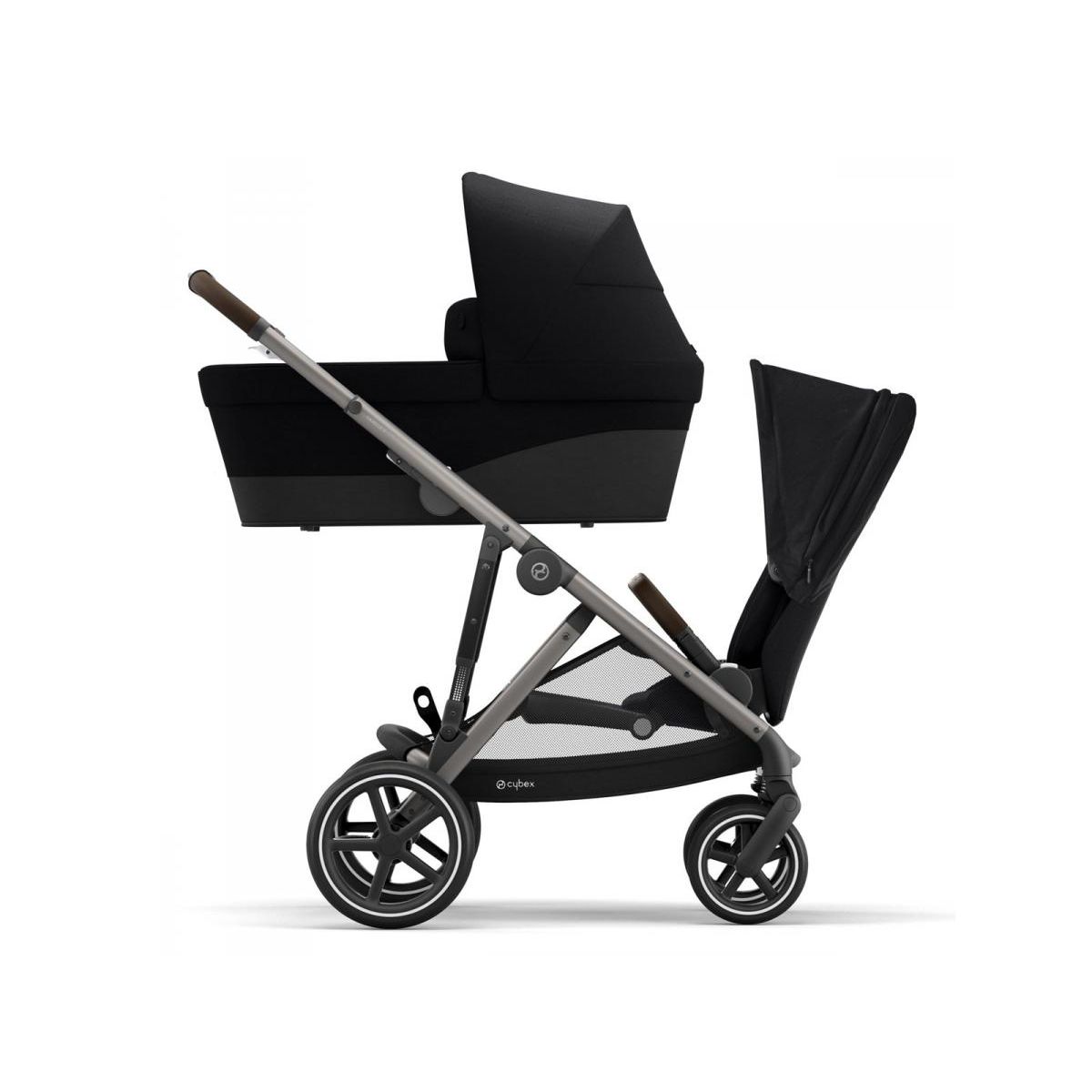 Compact Double Stroller