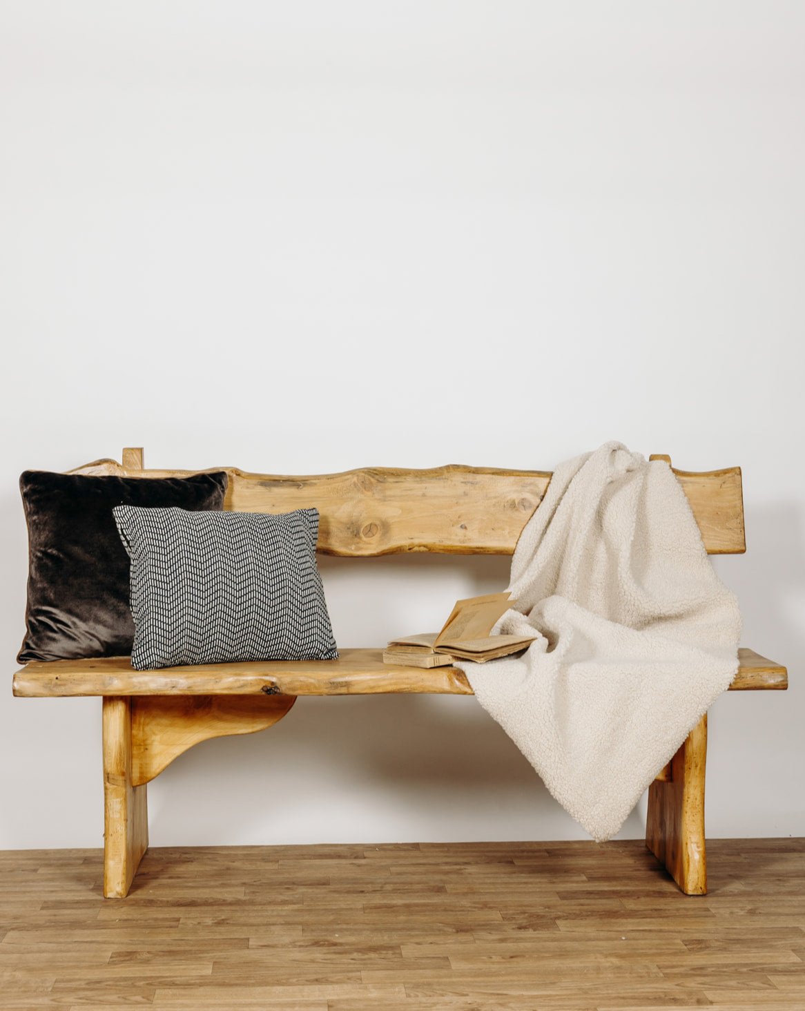 Banc en chêne massif Antoine N°51 - Bon état, DEBONGOUT