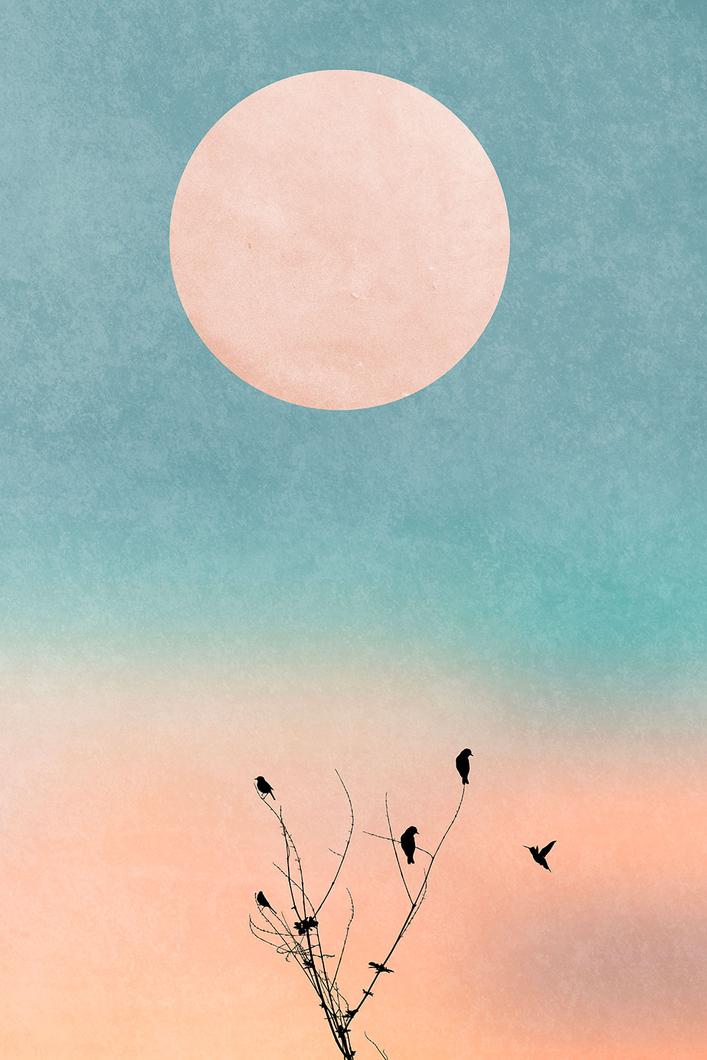 Tableau paysage Douceur de vivre, HEXOA