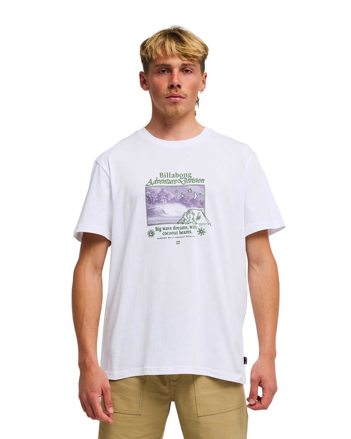 T shirt manches courtes BEAMS, BILLABONG