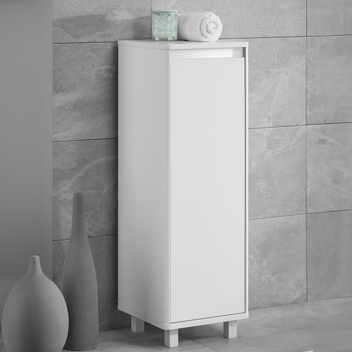 Argos white deals gloss bathroom cabinet