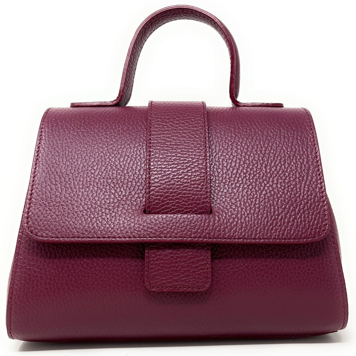 Sac cuir clearance prune