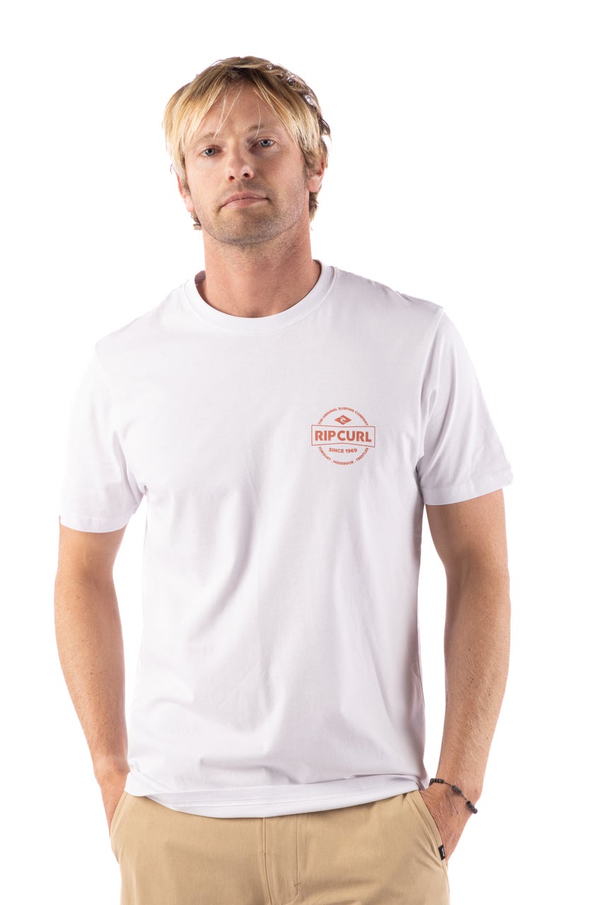 T-shirt manches courtes Homme AZ Branded, RIP CURL