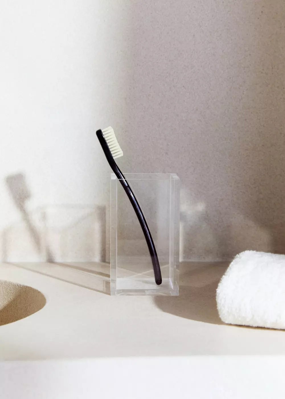 Gobelet à brosse à dents acrylique, MANGO HOME