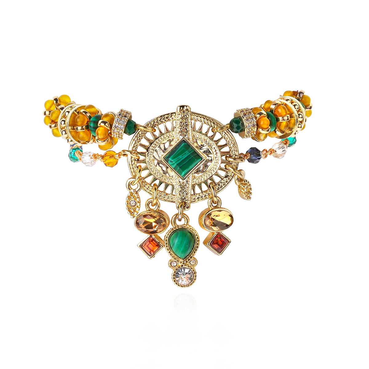Bracelet manchette multiliens avec fermoir aimanté HERRERA, HIPANEMA