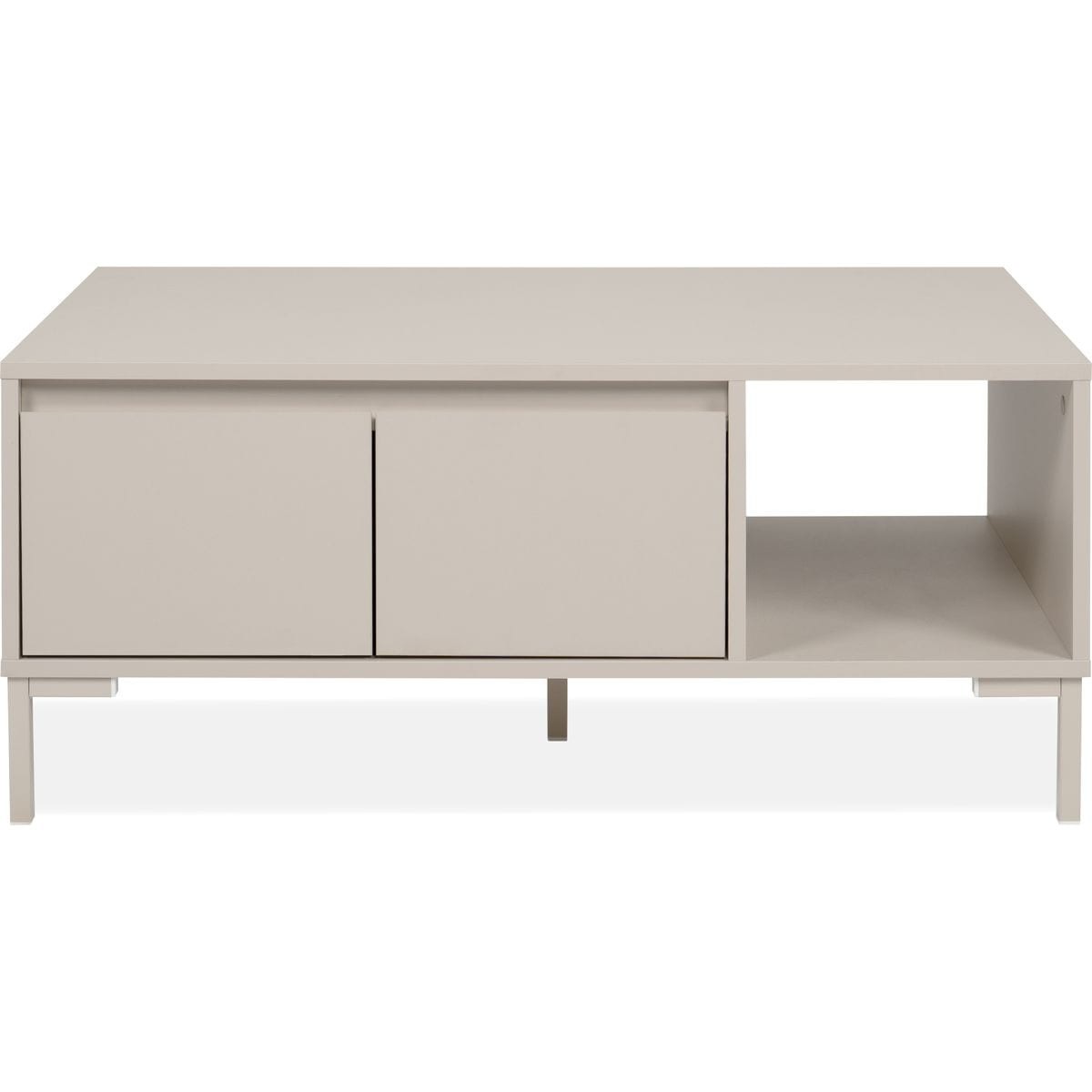 Table basse 2 portes 1 niche - RONDA, HOMIFAB