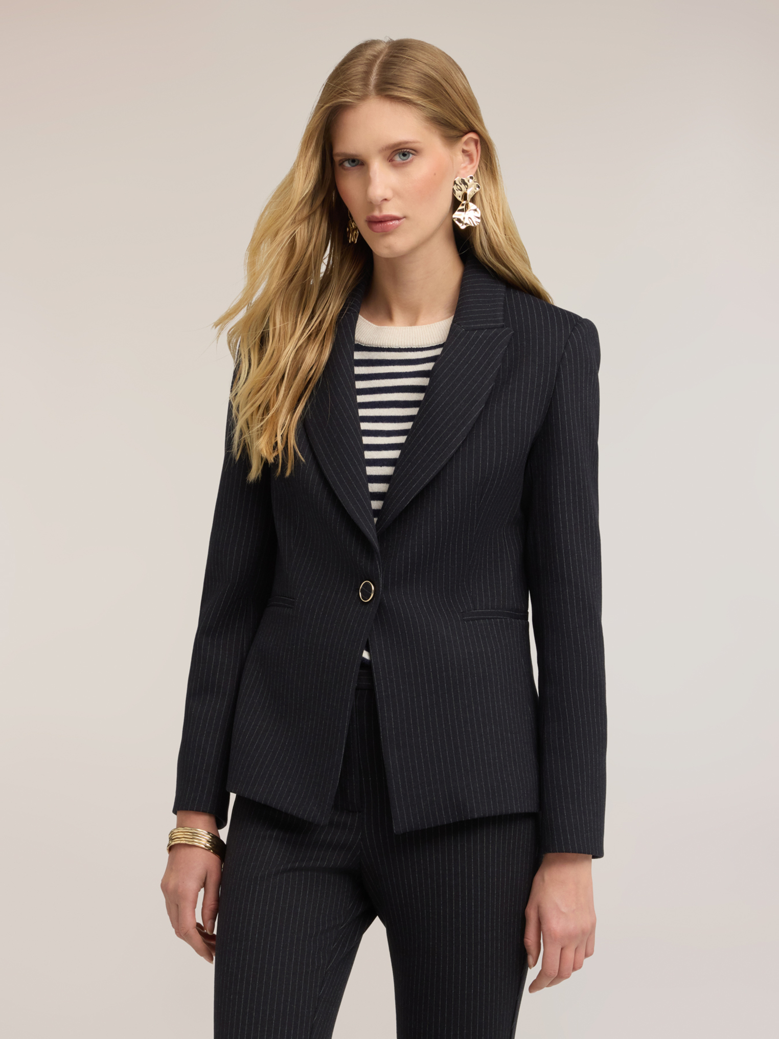 Blazer à rayures, MOTIVI