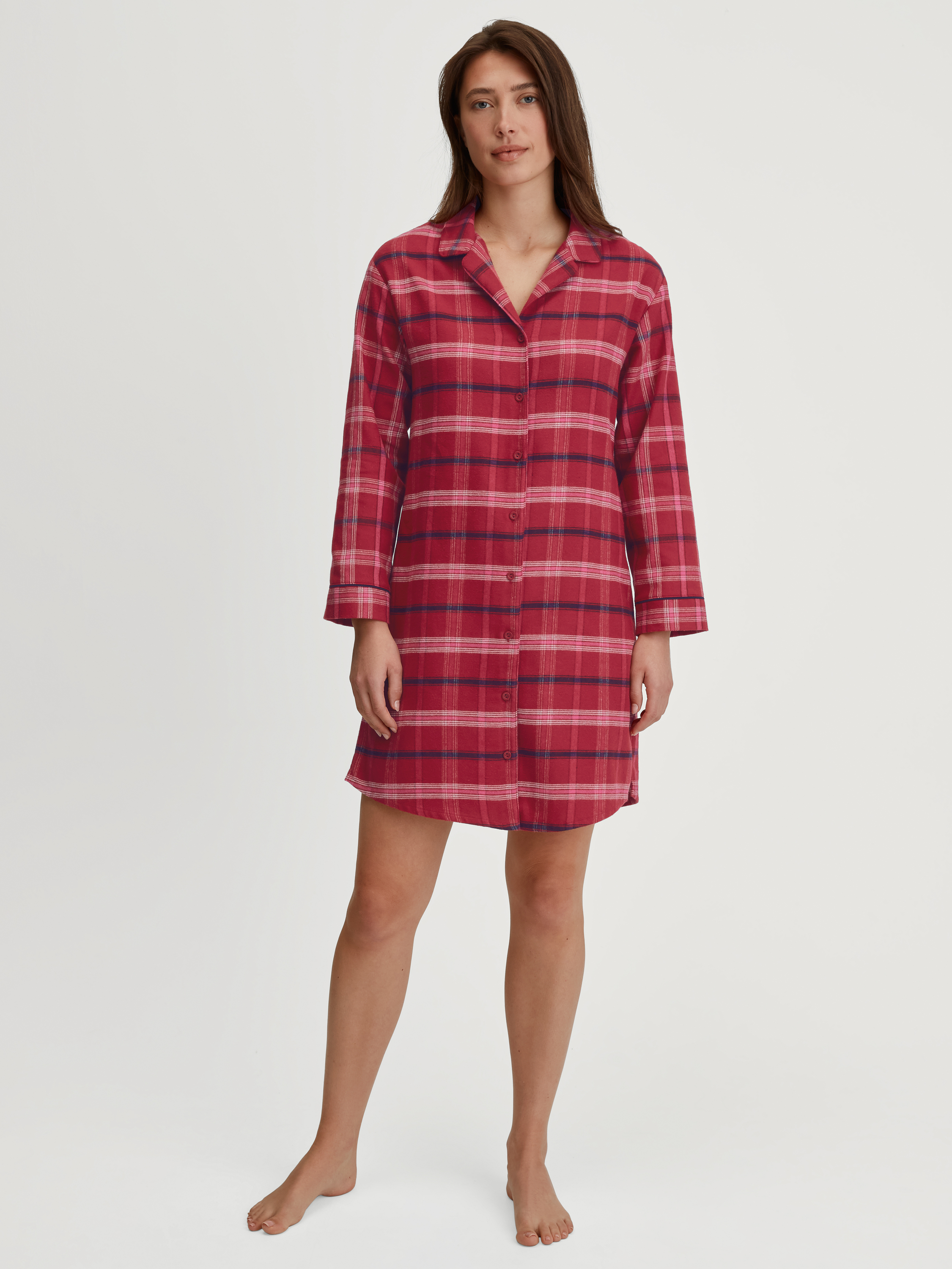 Chemise de nuit manches longues Coton HOLIDAY DREAMS, CALIDA