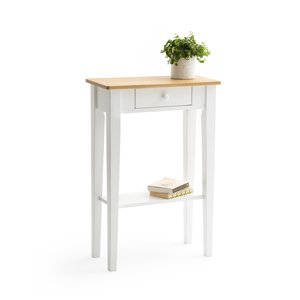 Alvina Solid Pine 1-Drawer Console Table LA REDOUTE INTERIEURS image