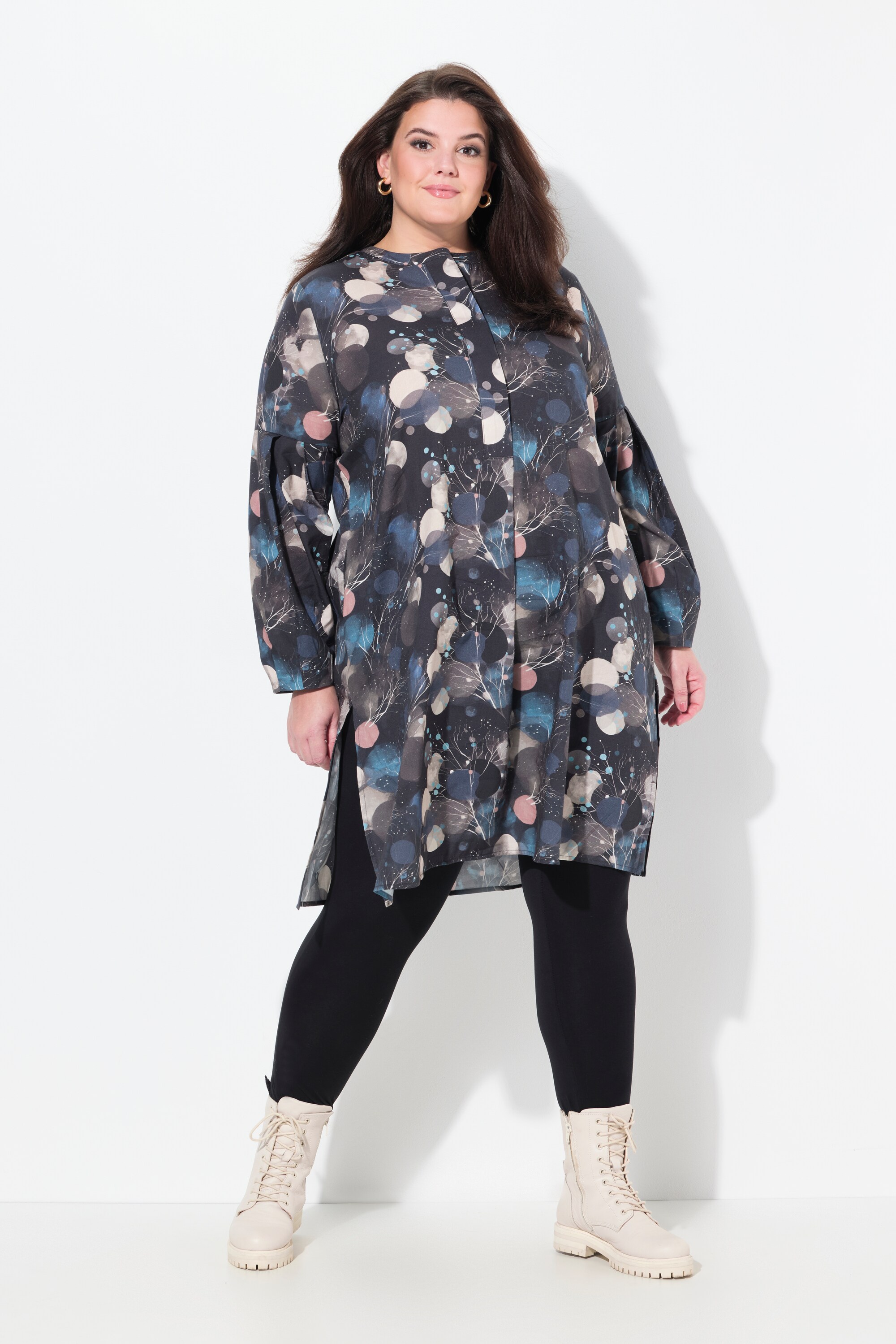 Chemisier long en coton bio, ULLA POPKEN