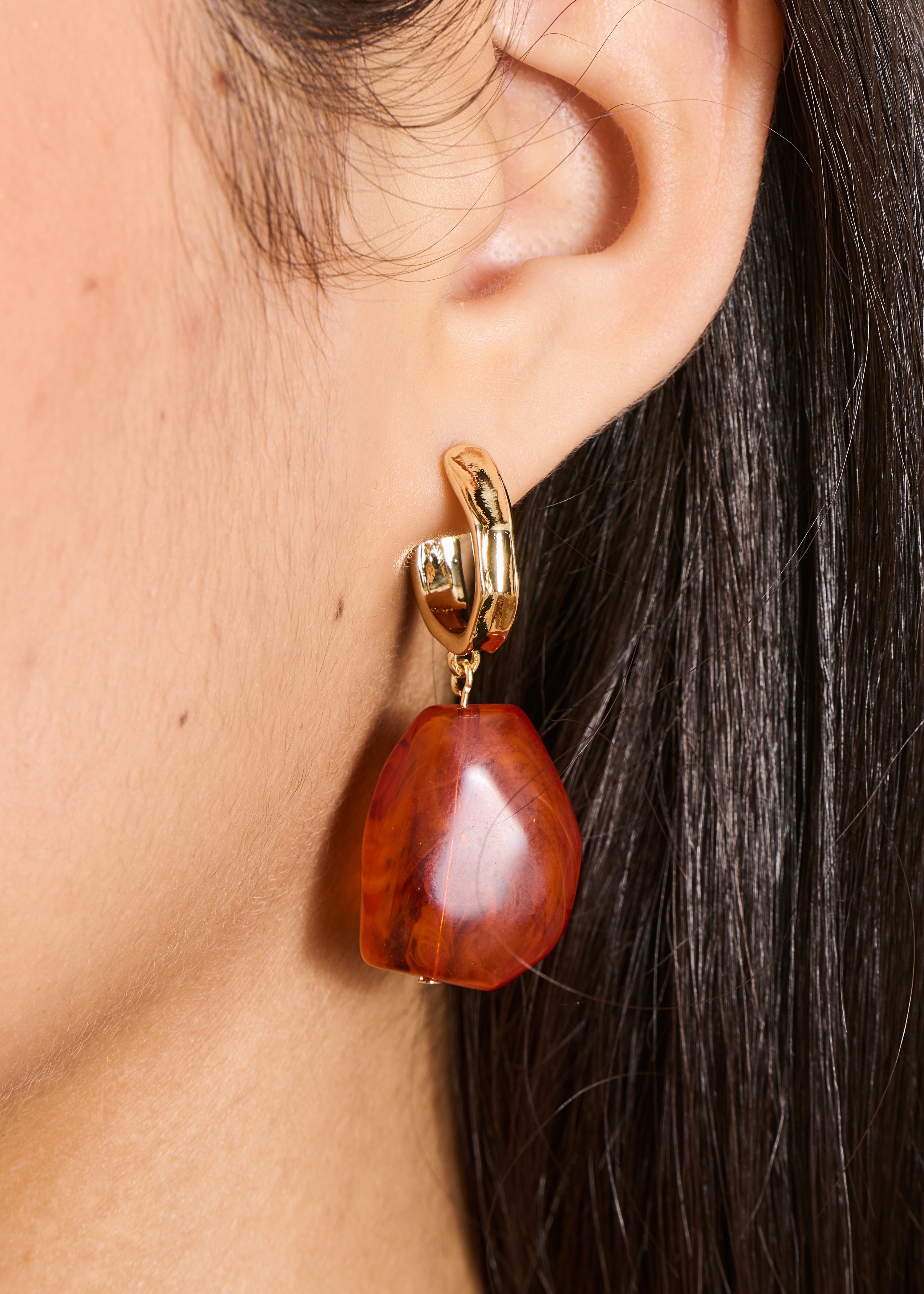 Boucles d'oreilles pendantes, LA FEE MARABOUTEE