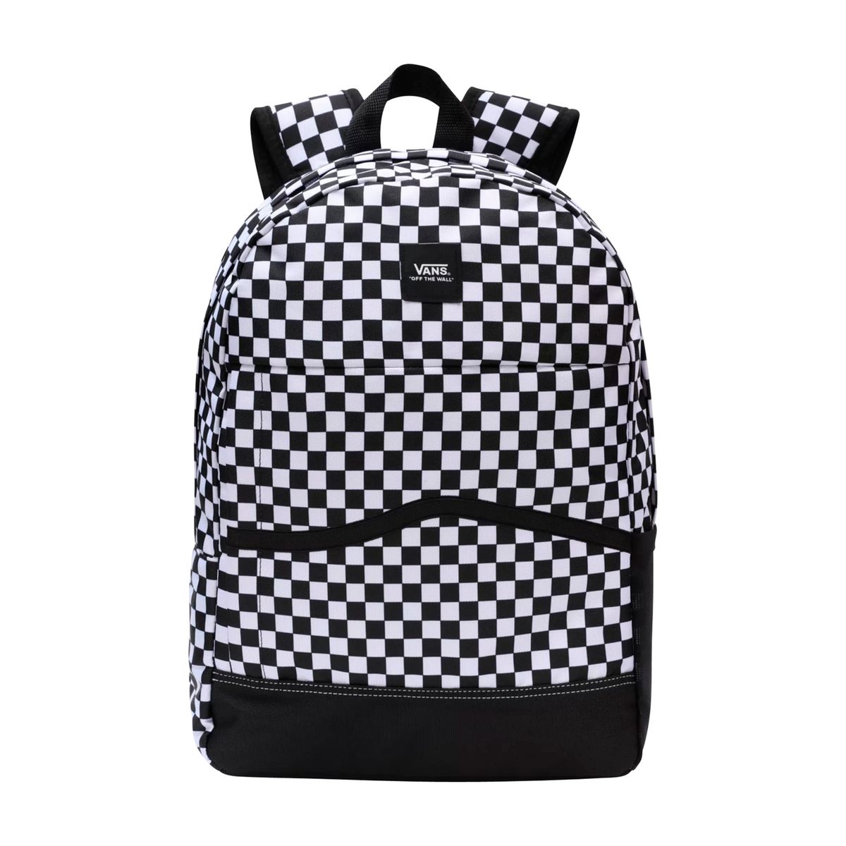 Sac dos carreaux noir Vans La Redoute