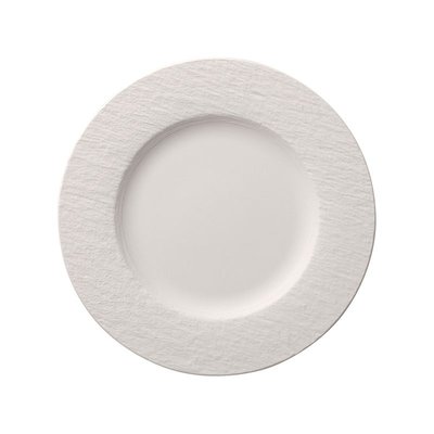 Assiette plate Manufacture Rock blanc VILLEROY & BOCH