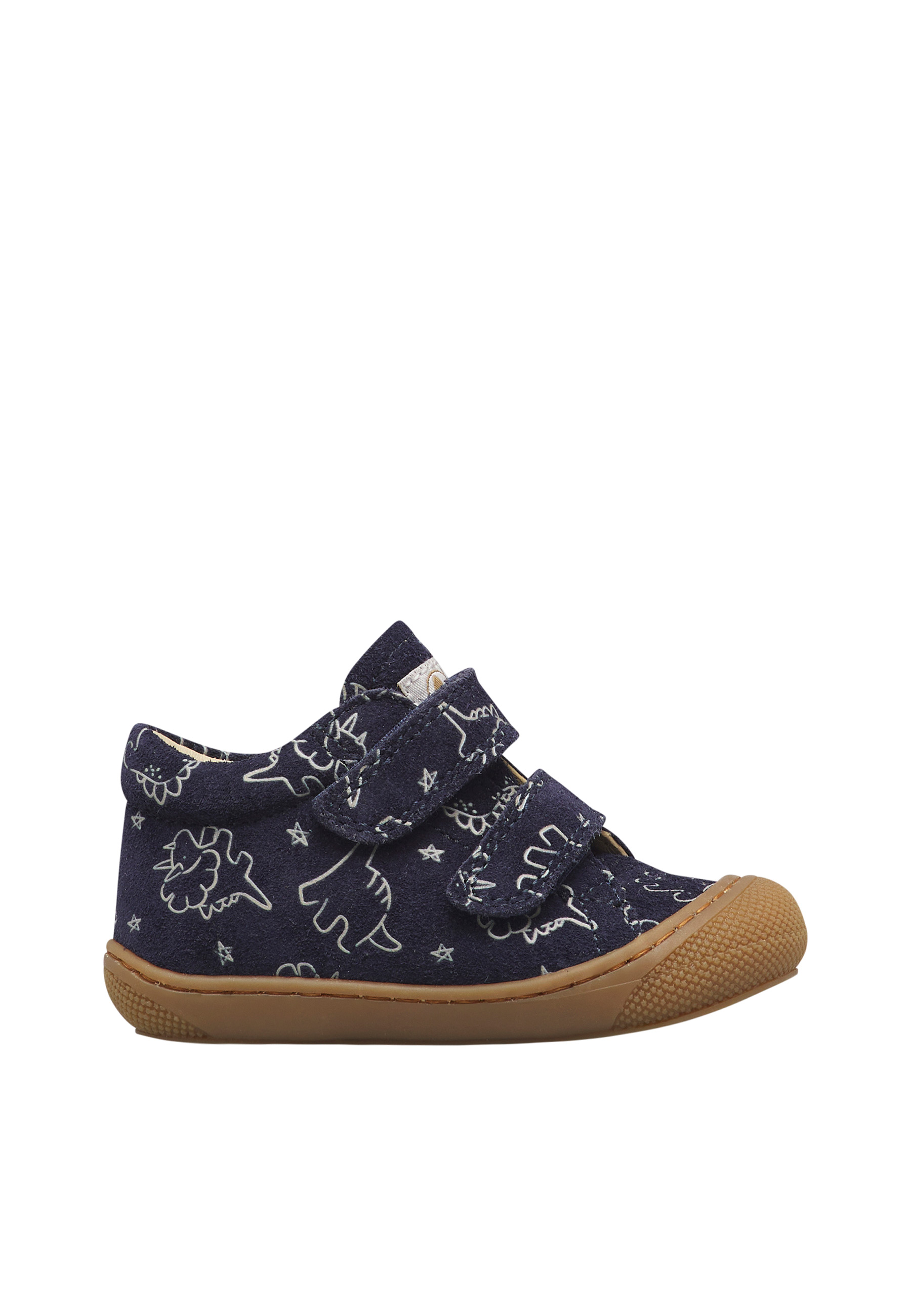 Chaussures premiers pas en suède COCOON VL, NATURINO