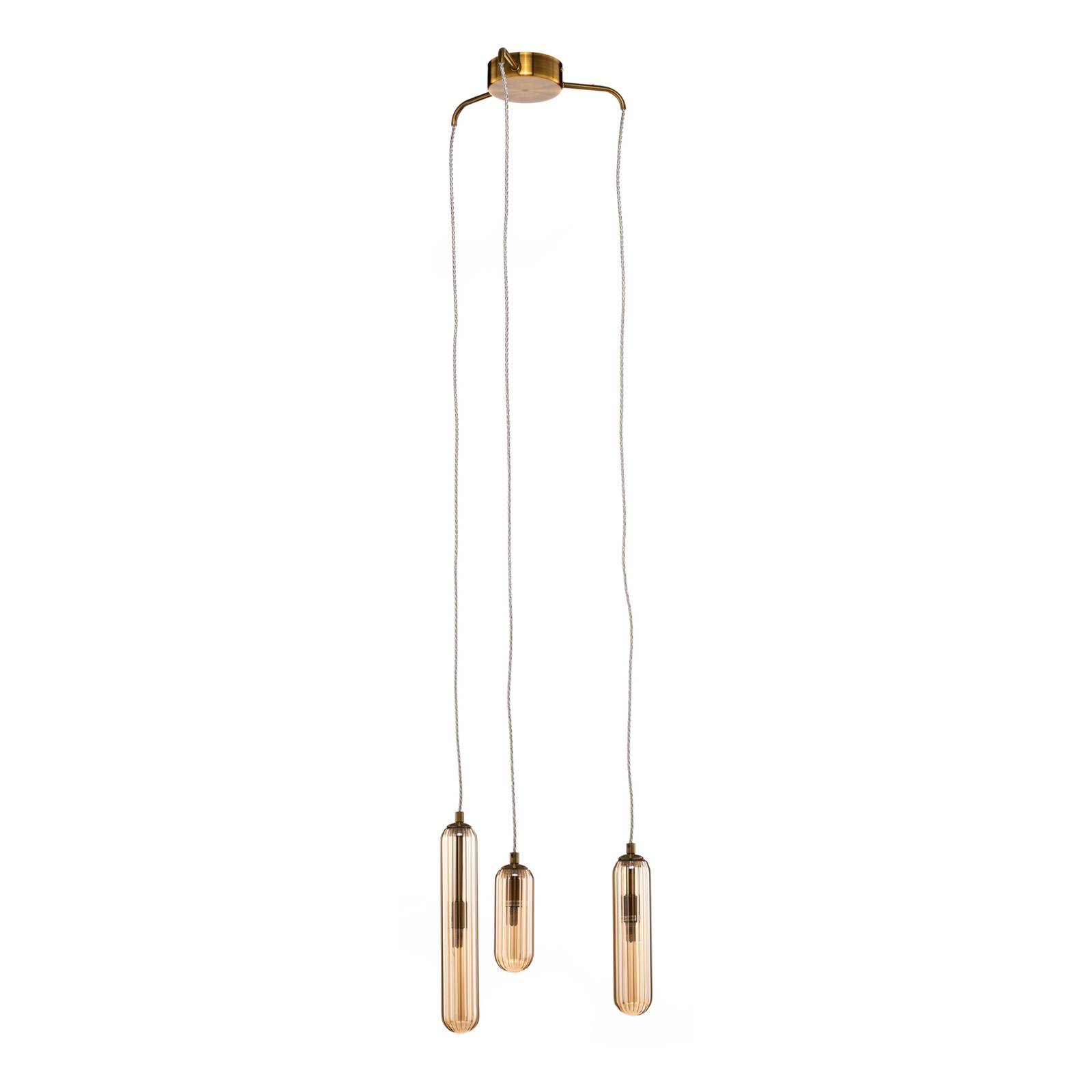 Suspension en verre antique, Freylin, LUCANDE