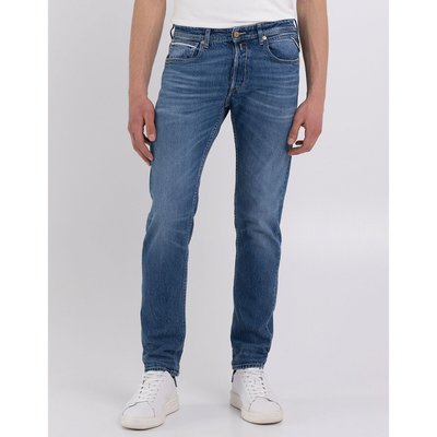 Grover Straight Jeans in Mid Rise REPLAY