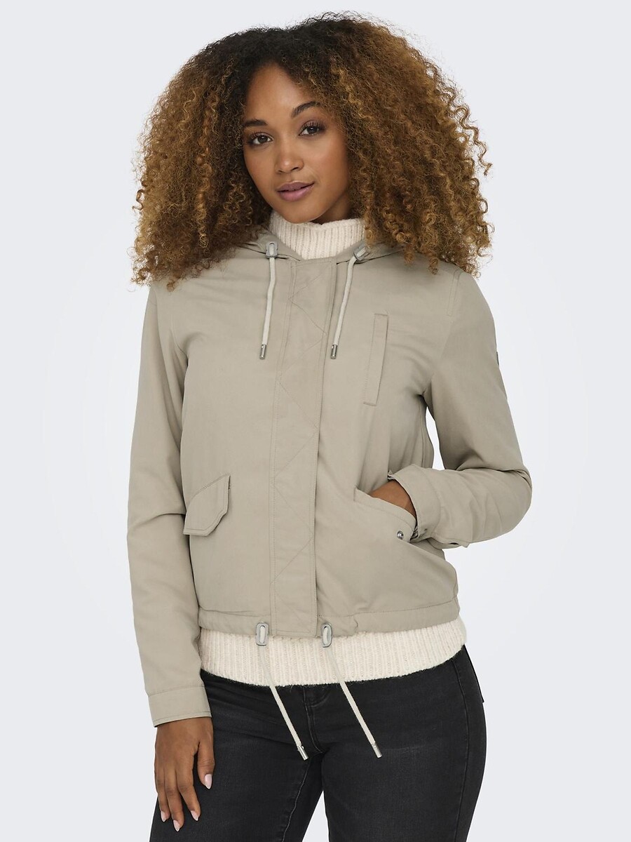 Parka con capucha, ONLY
