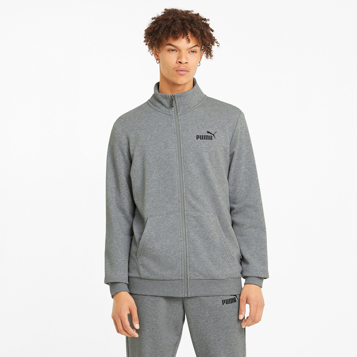 Sweat zippé petit logo essentiel, PUMA