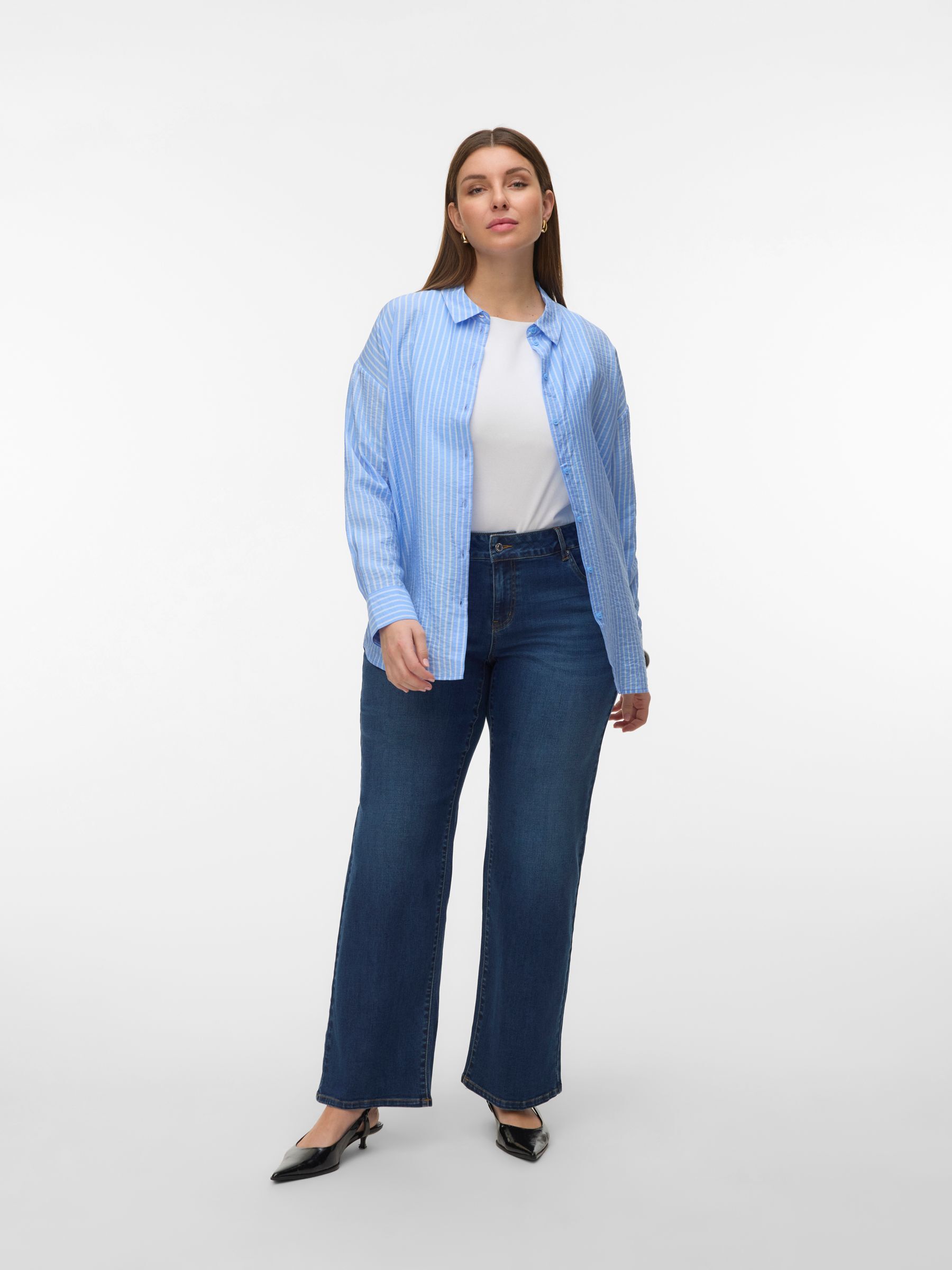 Jean À Coupe Large, VERO MODA