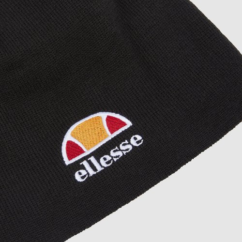 Embroidered logo beanie, black, Ellesse | La Redoute