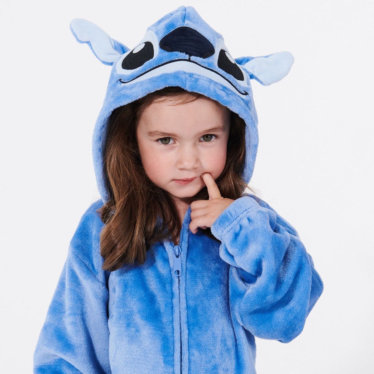 Disney Lilo & Stitch unisexe pyjama à capuchon convertible en