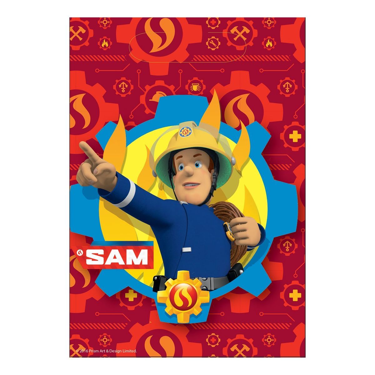 Lot De 8 Sachets Anniversaire Sam Le Pompier Amscan La Redoute